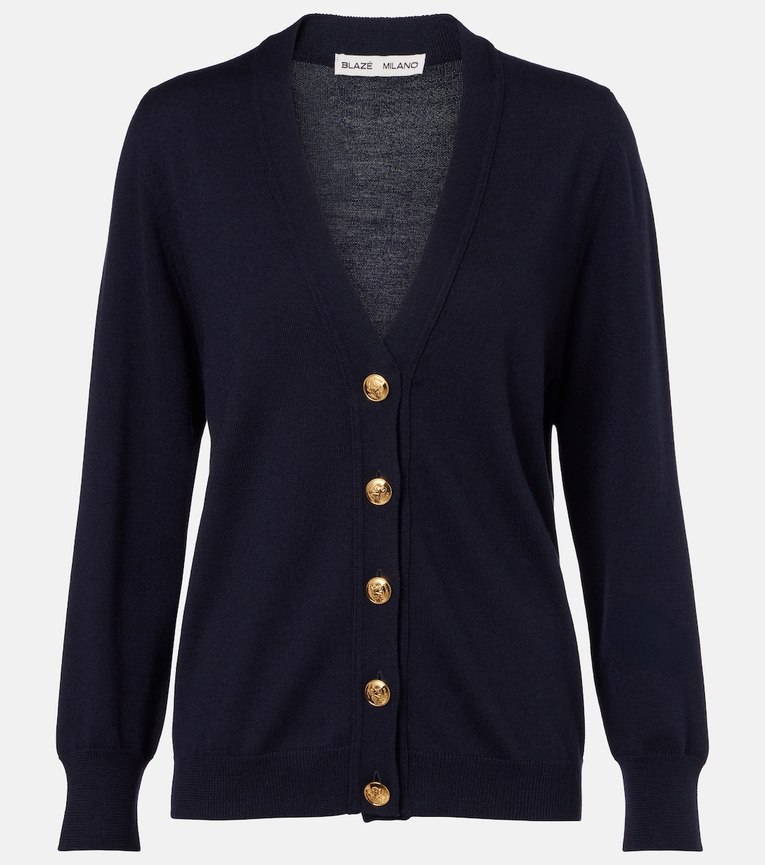 Wool, silk, and cashmere cardigan | Blazé Milano