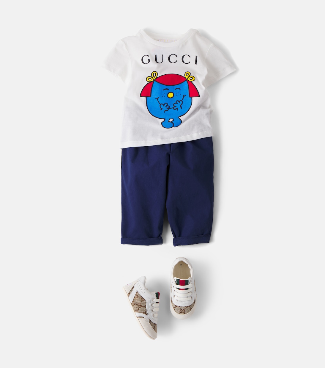 Bebé - x Mr. Men Little Miss camiseta de jersey de algodón | Gucci Kids
