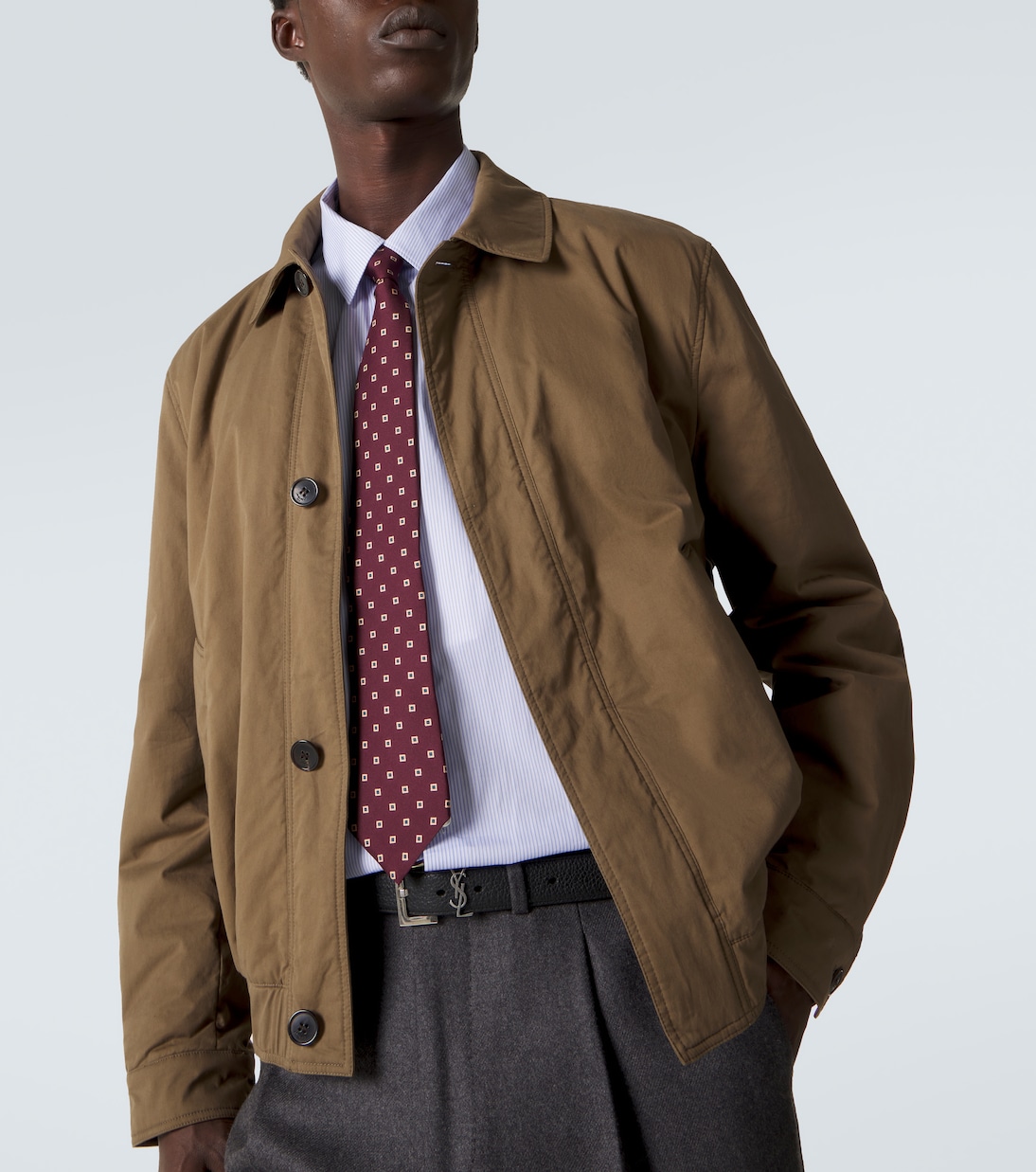 Veste blouson en coton | Saint Laurent