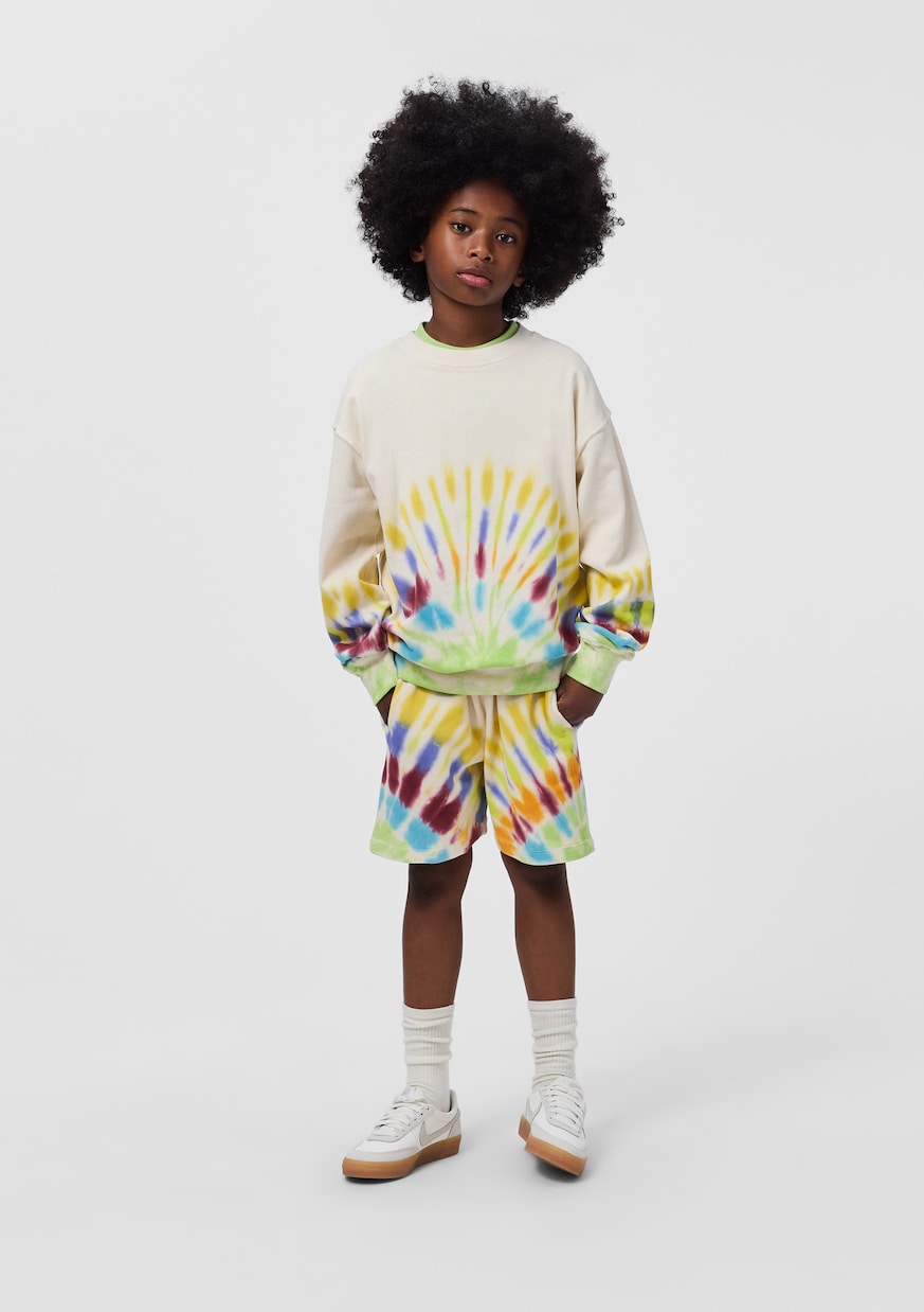 Short Amil tie & dye en coton | Molo