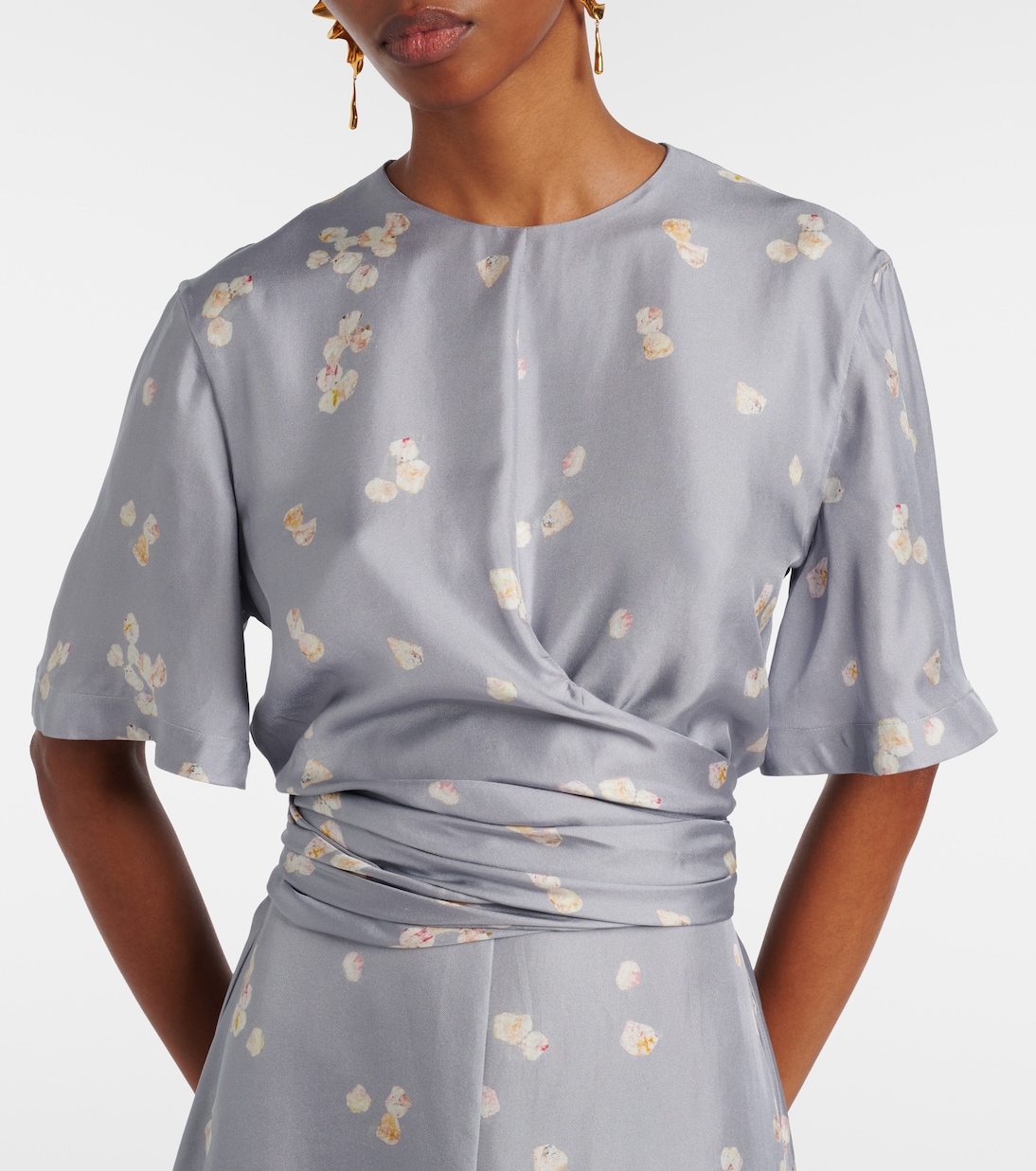 Midikleid Kirsty aus Seide | Altuzarra