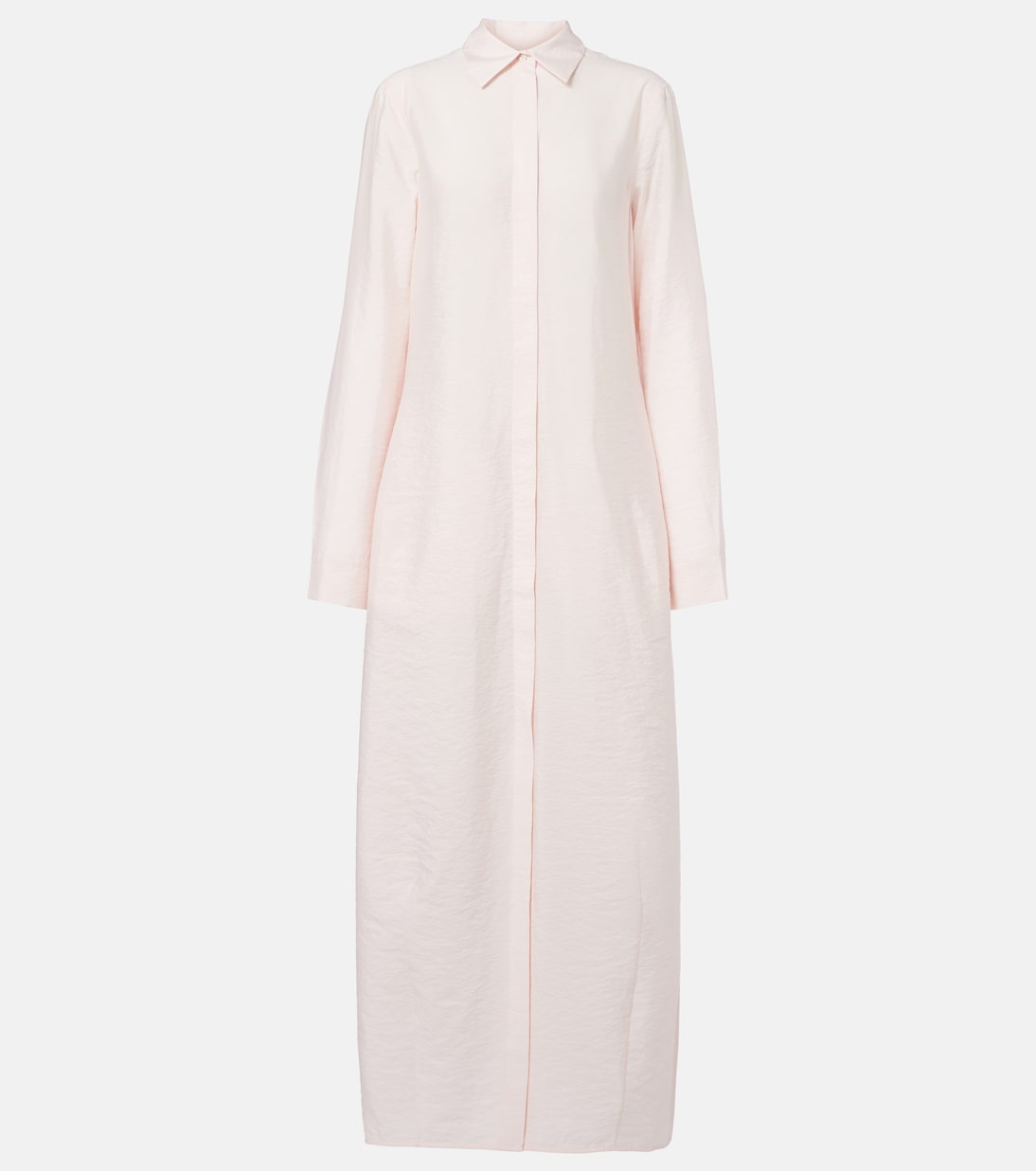 Silk-blend shirt dress | Toteme