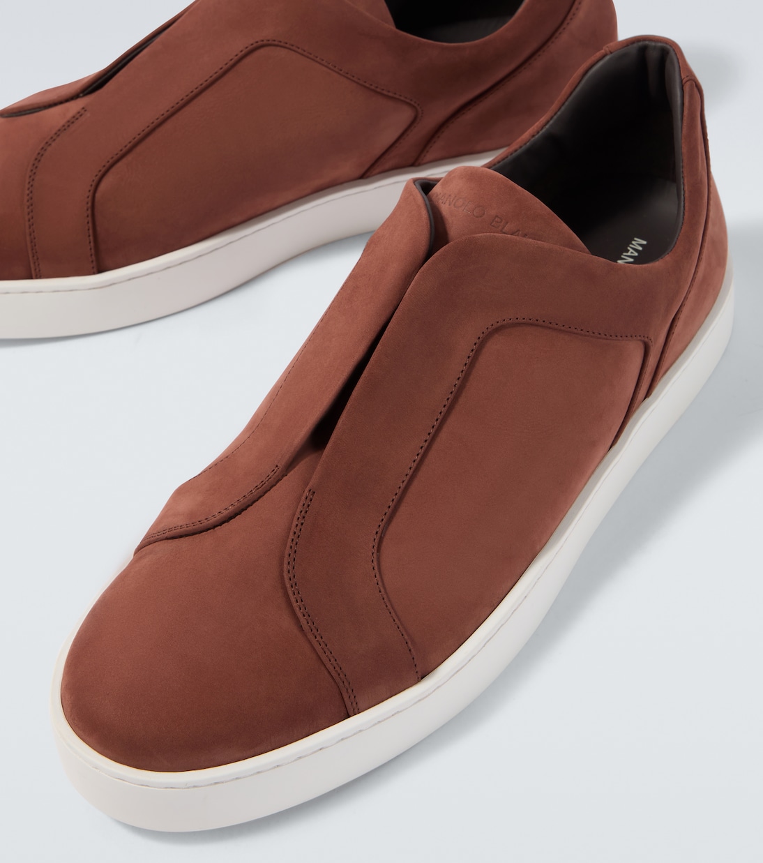 Slip-Ons Agilio aus Leder | Manolo Blahnik