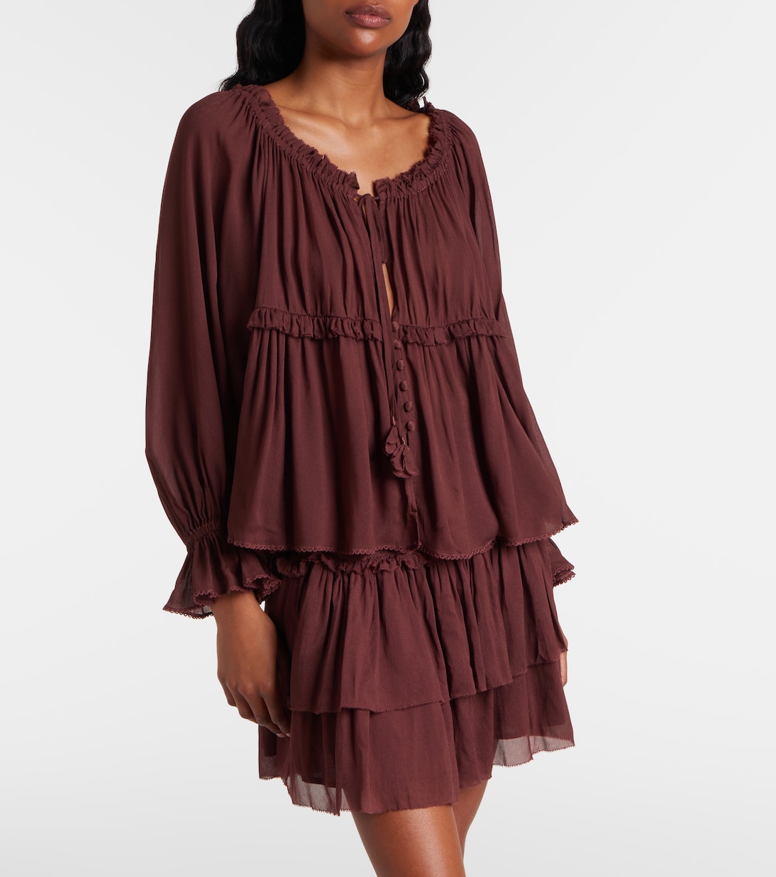 Blusa Moon con volantes | Poupette St Barth