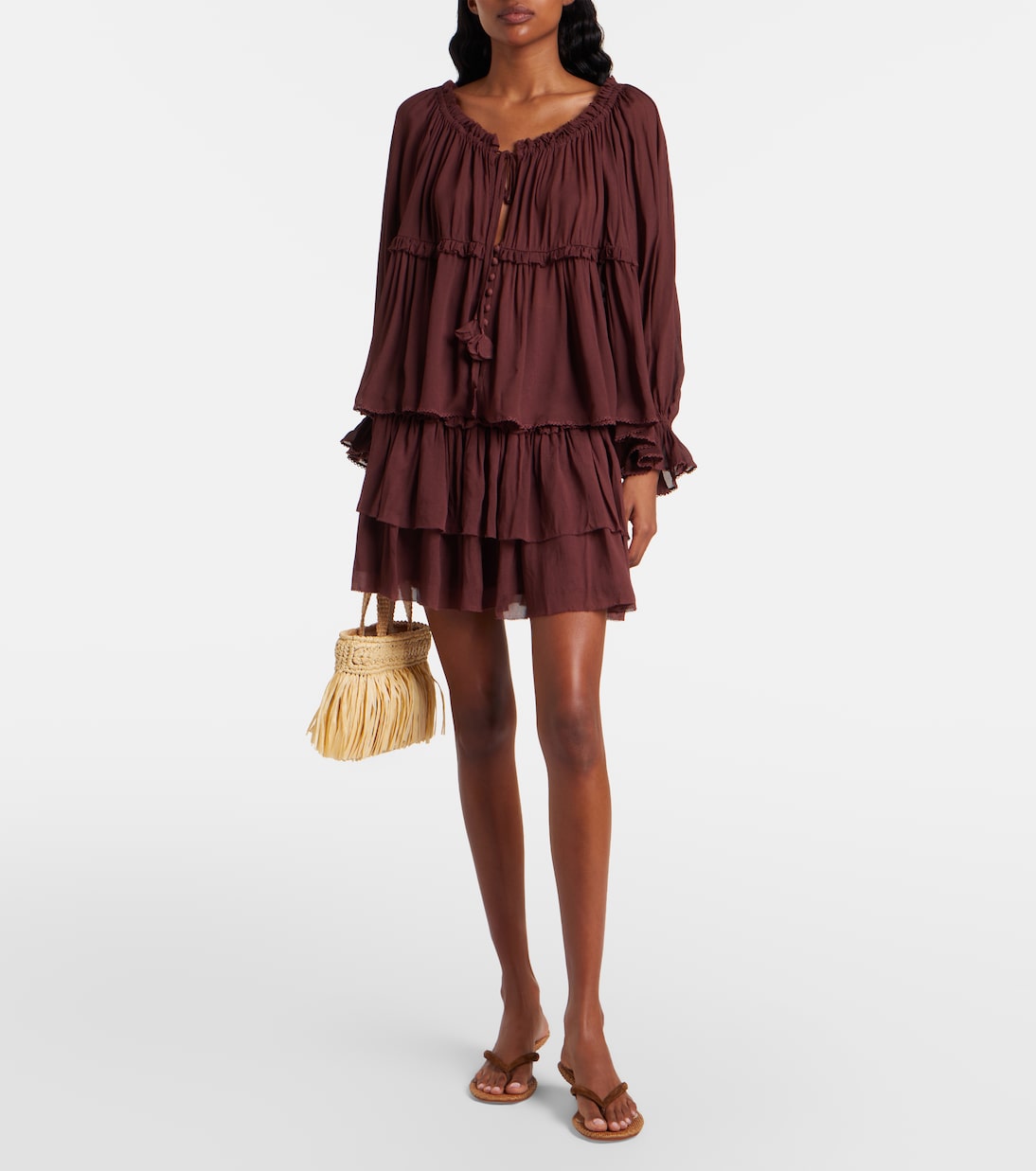 Blusa Moon con volantes | Poupette St Barth