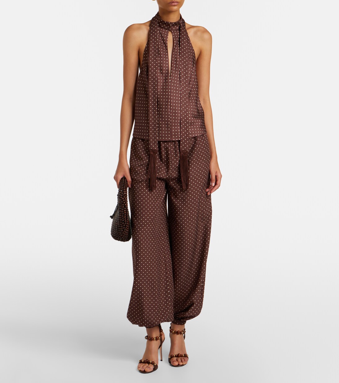 Pantalones globo Evie con lunares | Posse