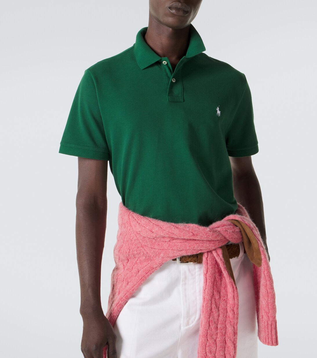 Cotton piqué polo shirt | Polo Ralph Lauren