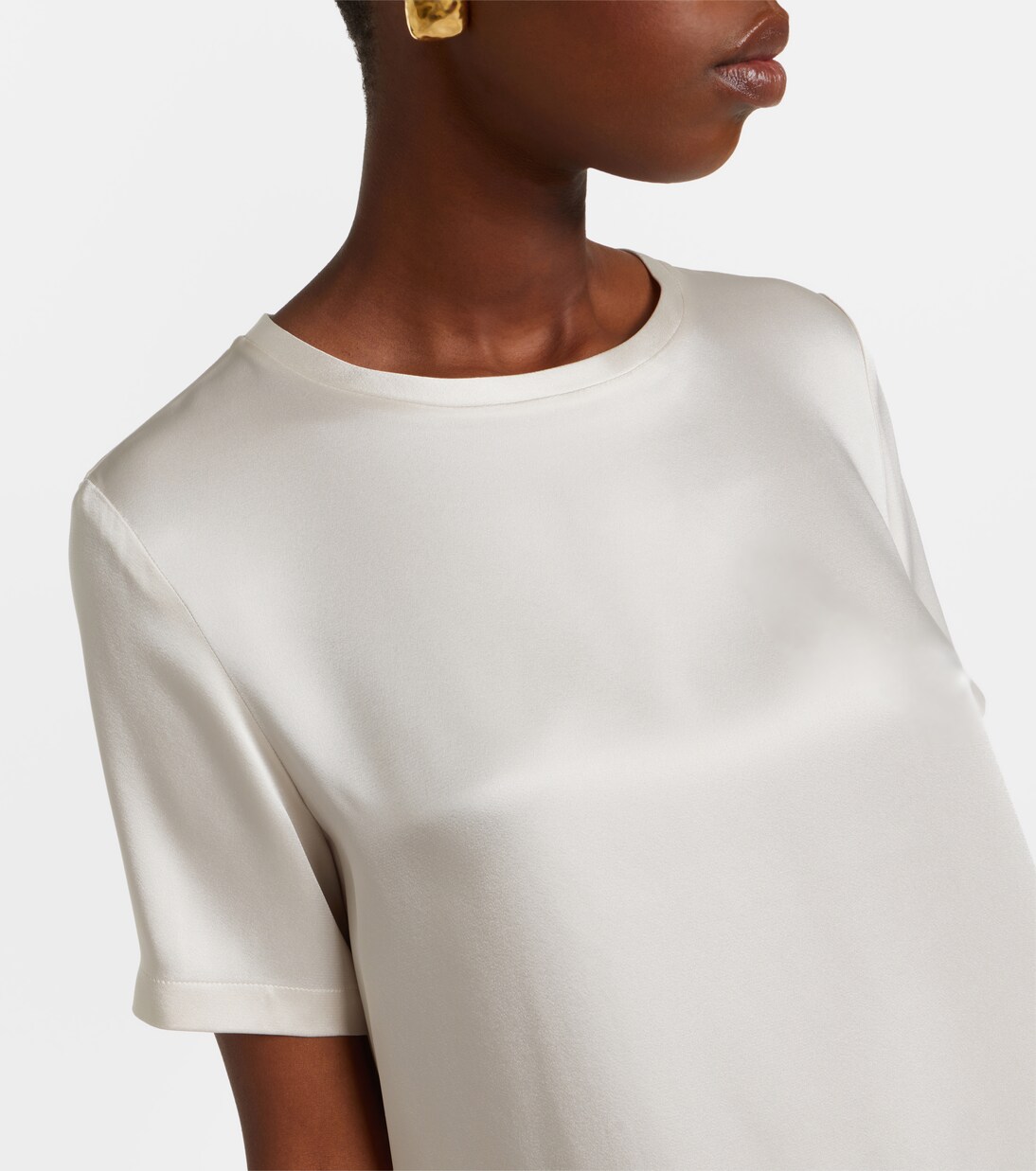 Satin T-shirt | 'S Max Mara