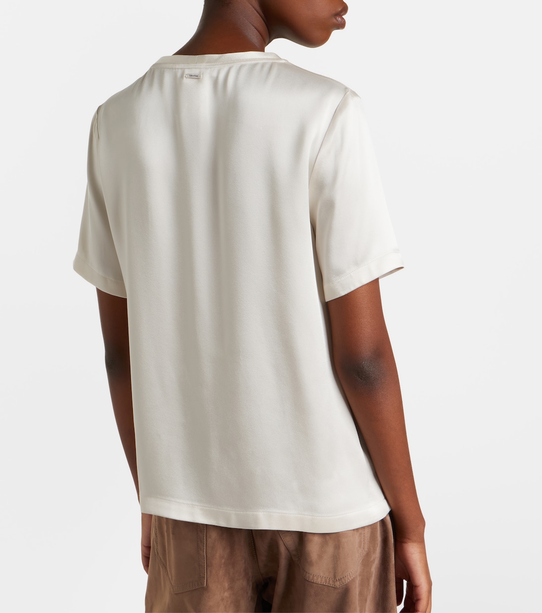 Satin T-shirt | 'S Max Mara