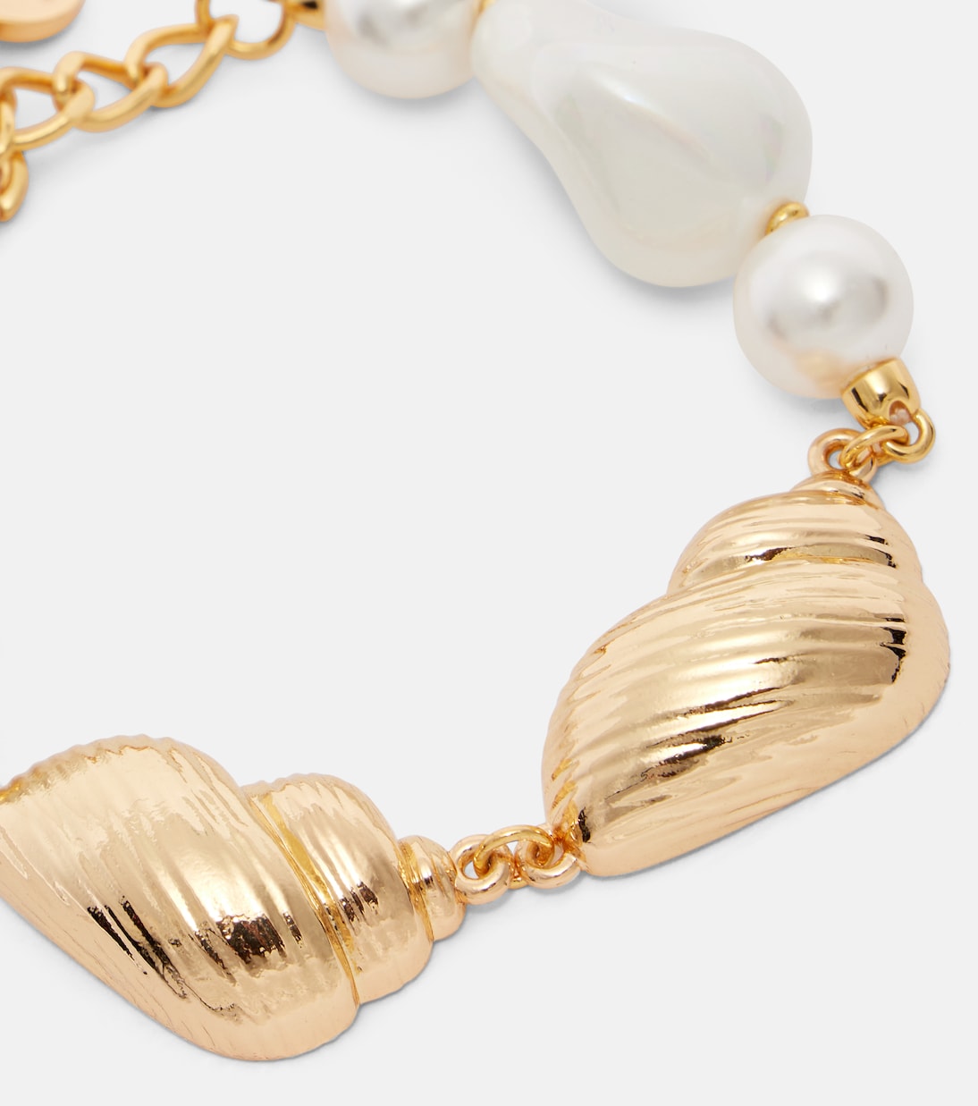Faux pearl-embellished bracelet | Self-Portrait