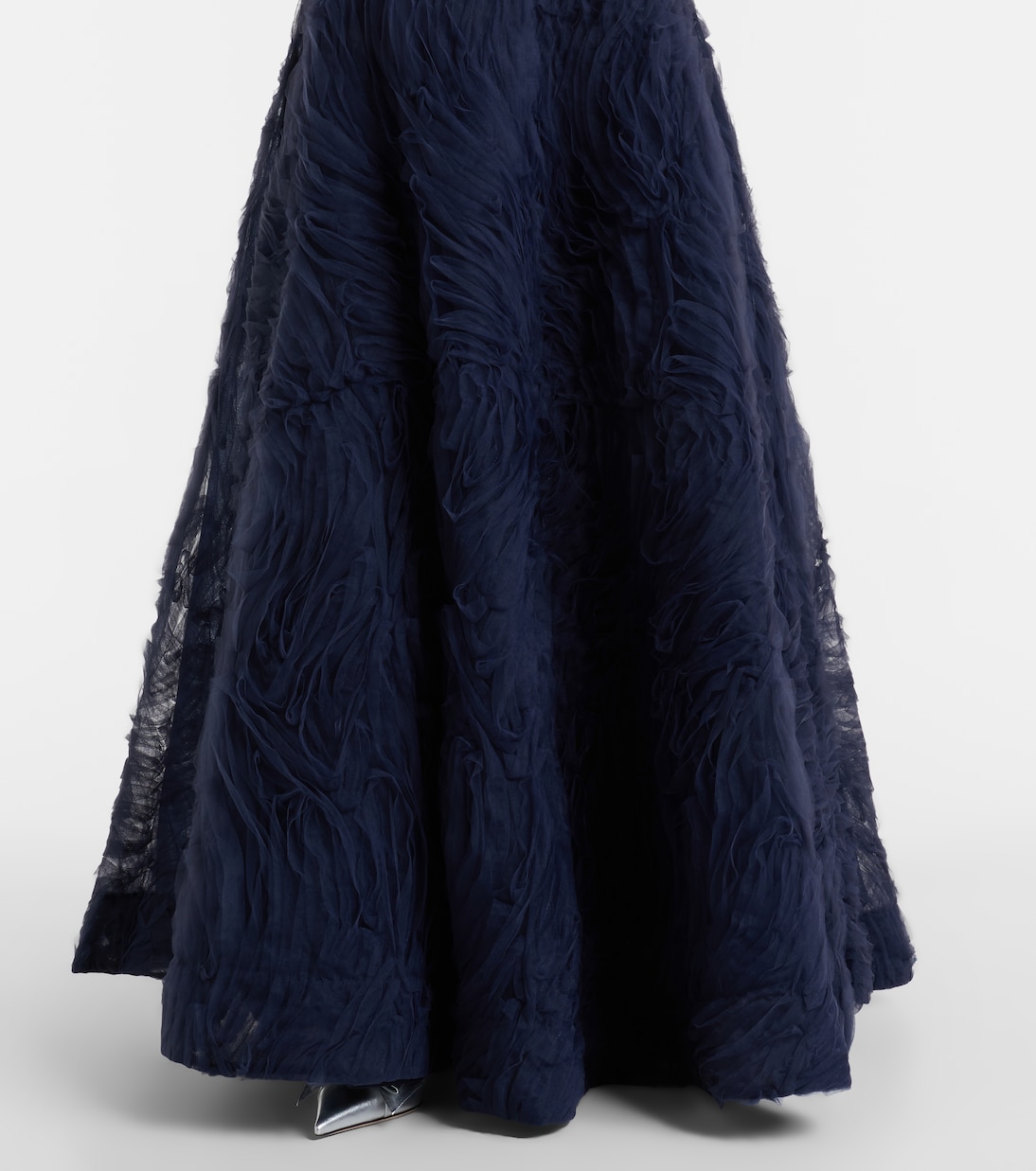 Jasmine pleated tulle gown | Rebecca Vallance