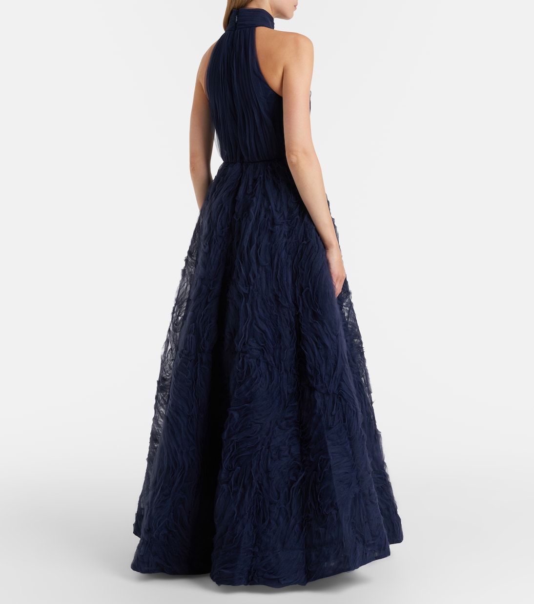 Jasmine pleated tulle gown | Rebecca Vallance