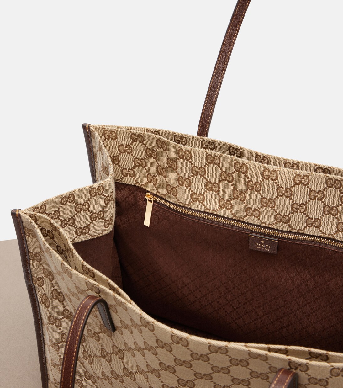 Shopper Large de lona GG | Gucci