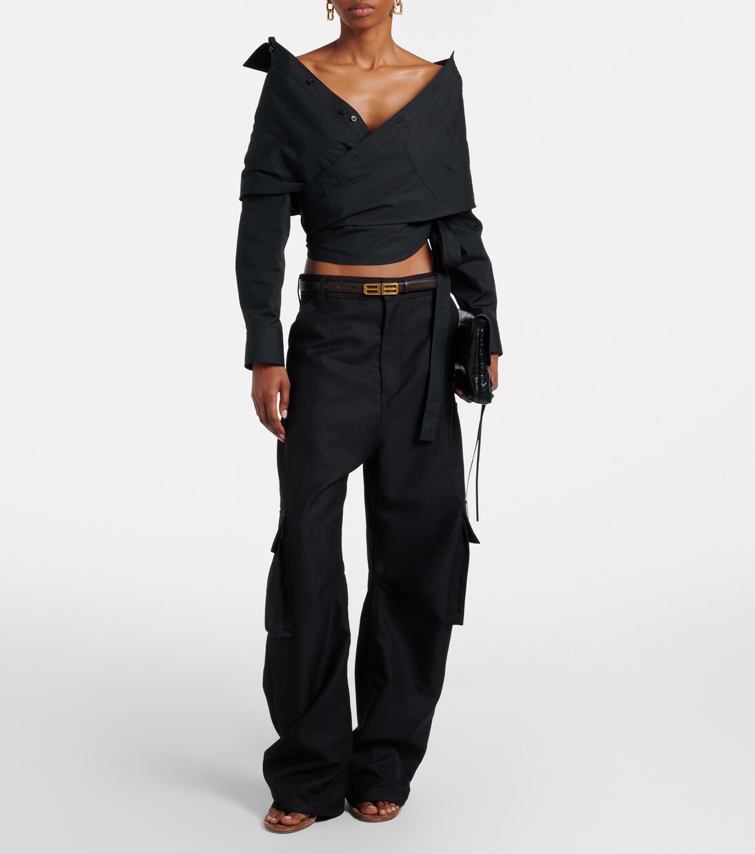 Wool cargo pants | Balenciaga