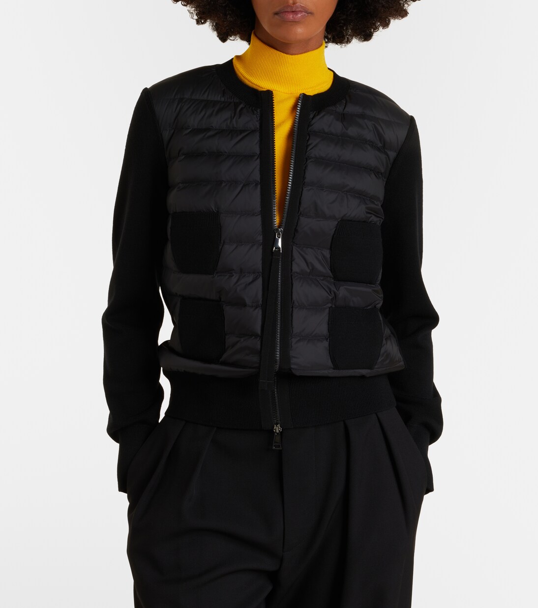 Daunenjacke Tricot mit Schurwolle | Moncler