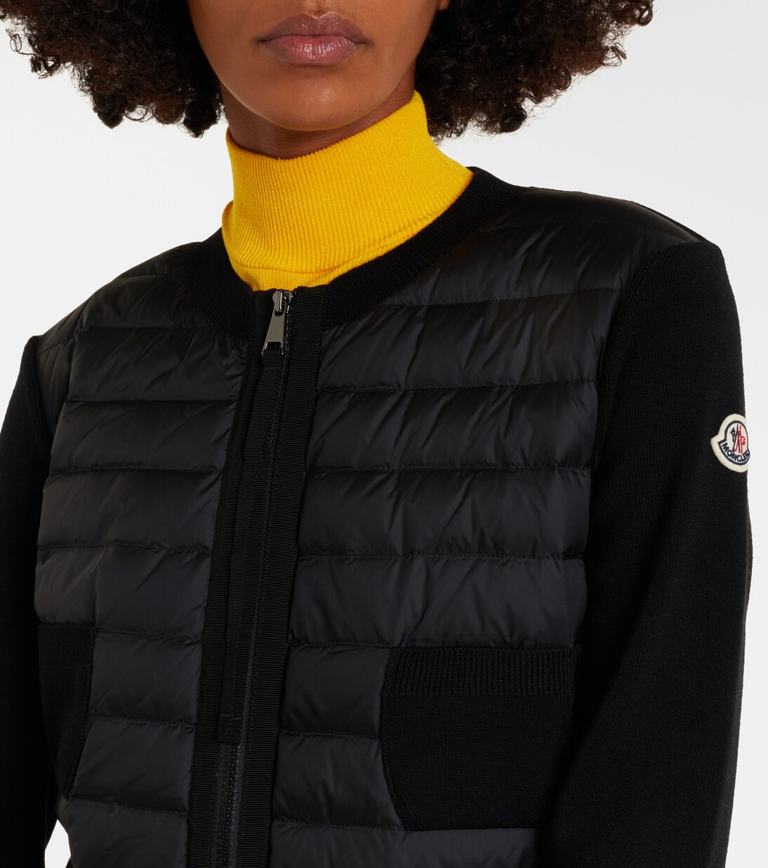 Daunenjacke Tricot mit Schurwolle | Moncler