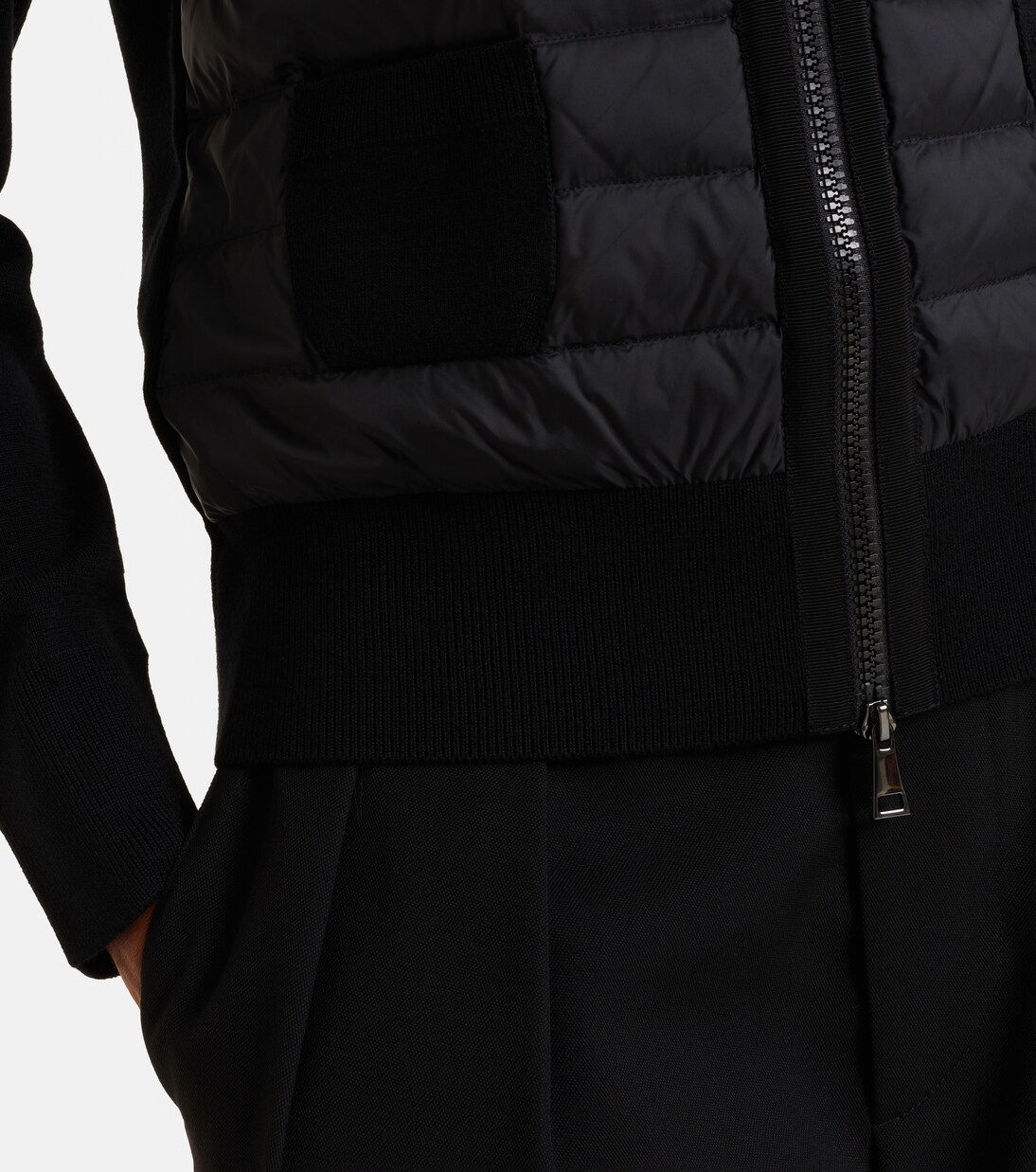 Daunenjacke Tricot mit Schurwolle | Moncler