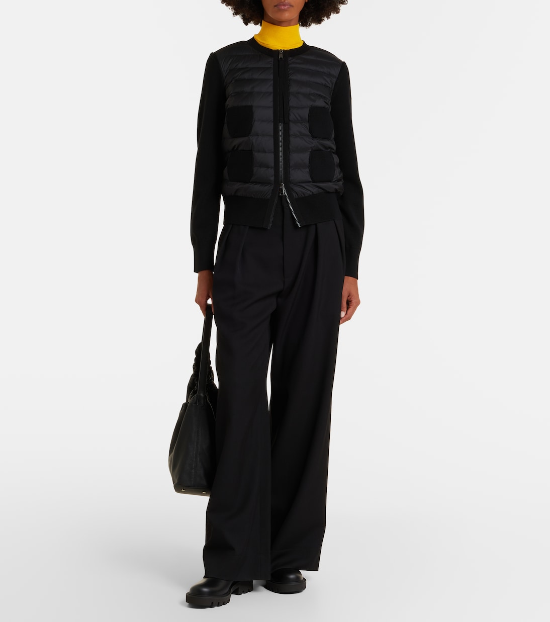 Daunenjacke Tricot mit Schurwolle | Moncler