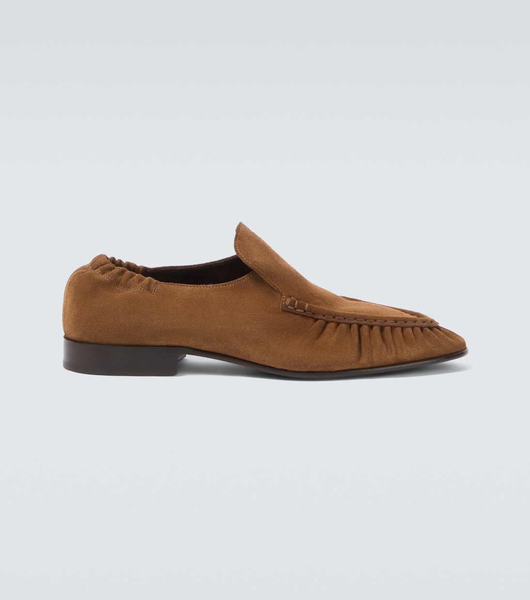Mocassini Soft Two in suede | The Row