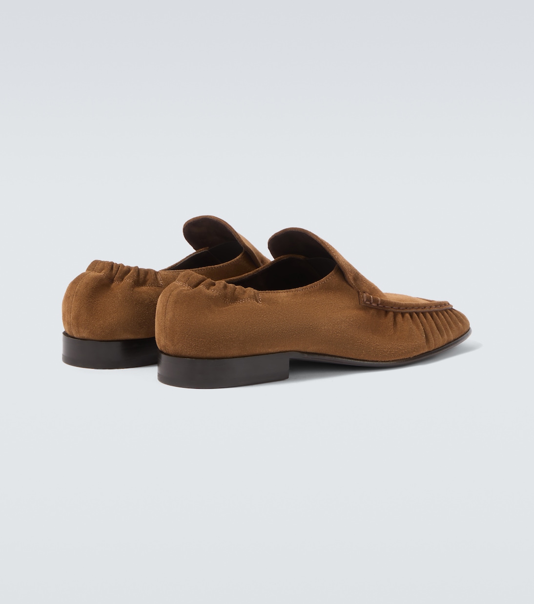 Mocassini Soft Two in suede | The Row