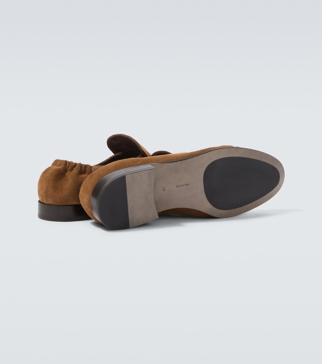 Mocassini Soft Two in suede | The Row