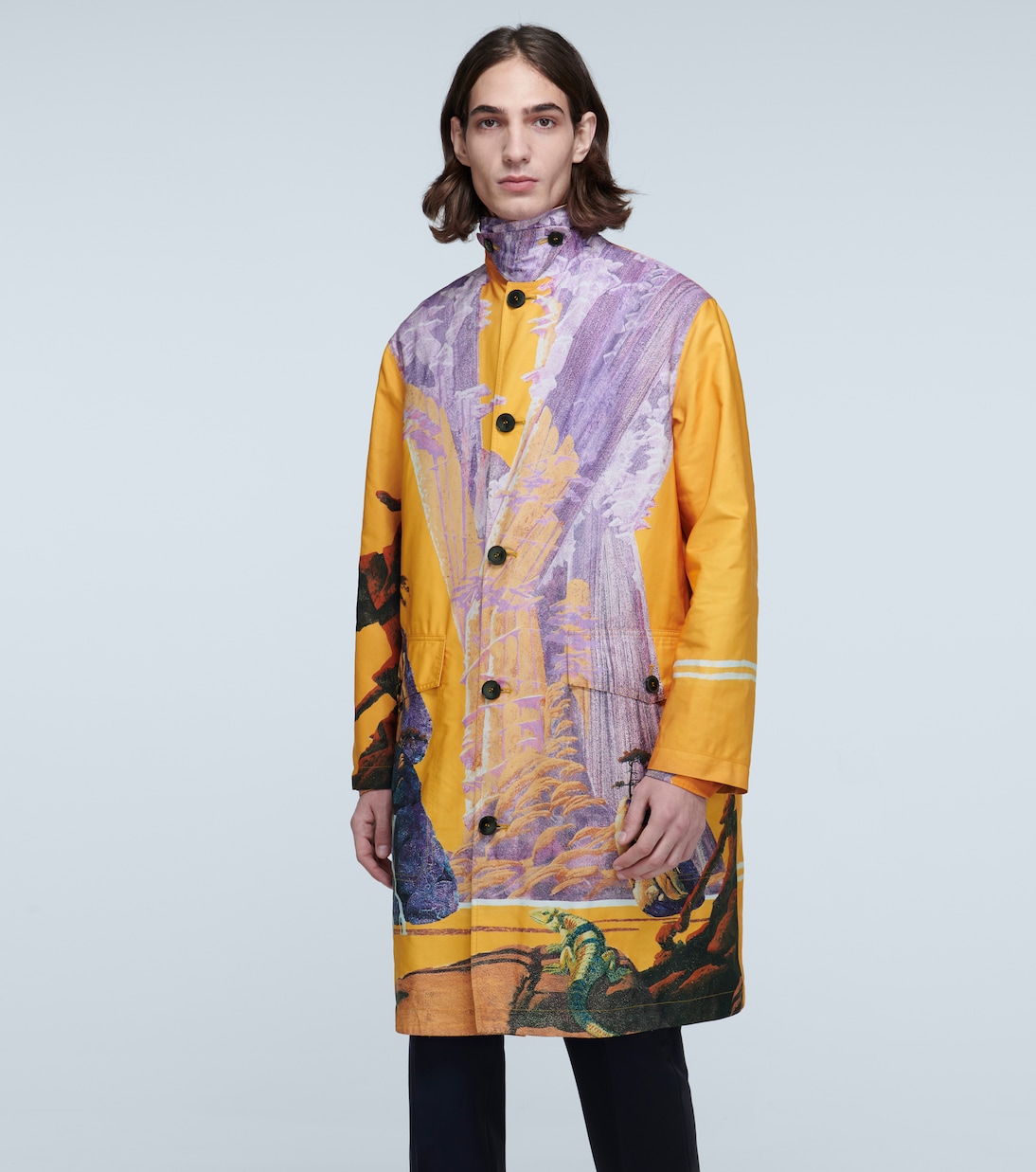 Gabardina Yellow City estampada | Valentino