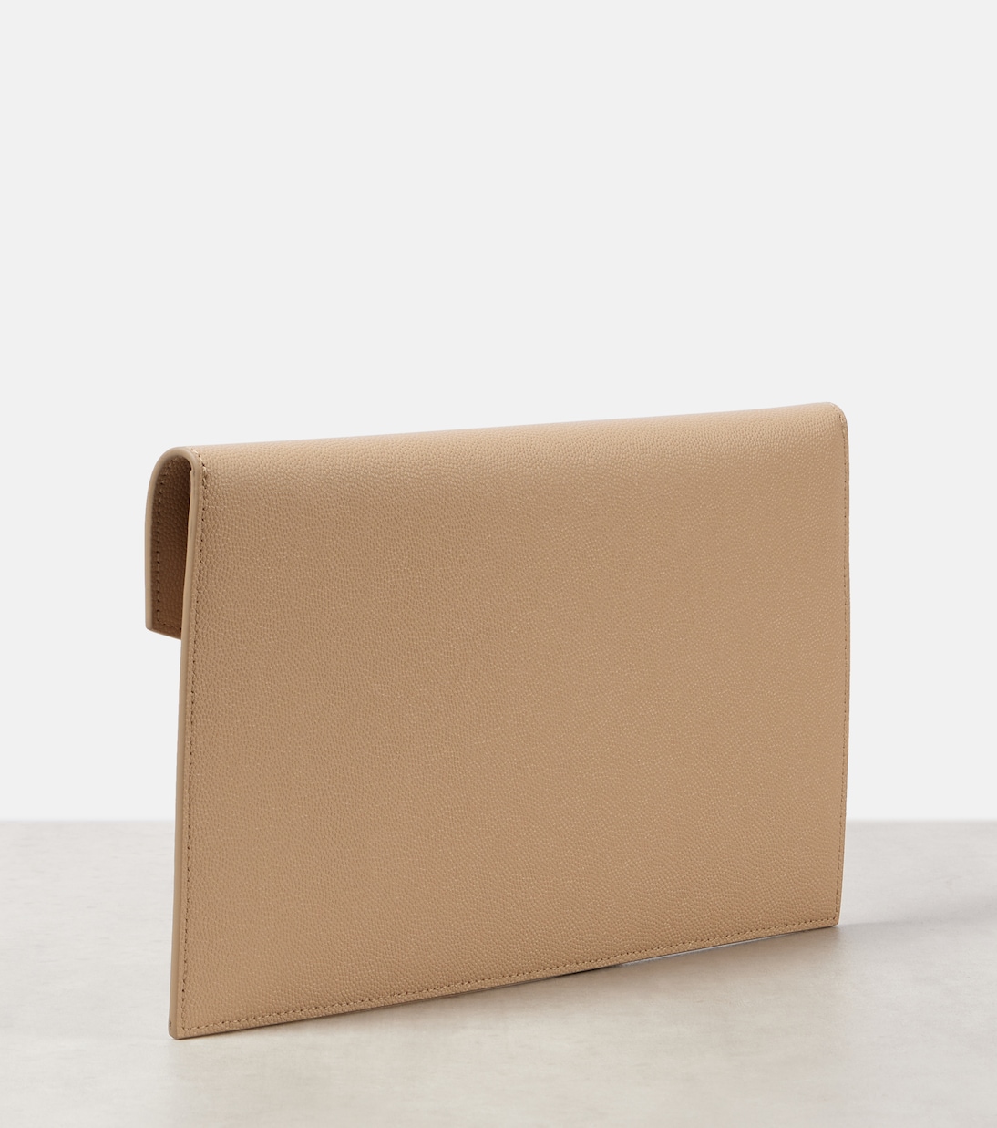 Uptown leather clutch | Saint Laurent