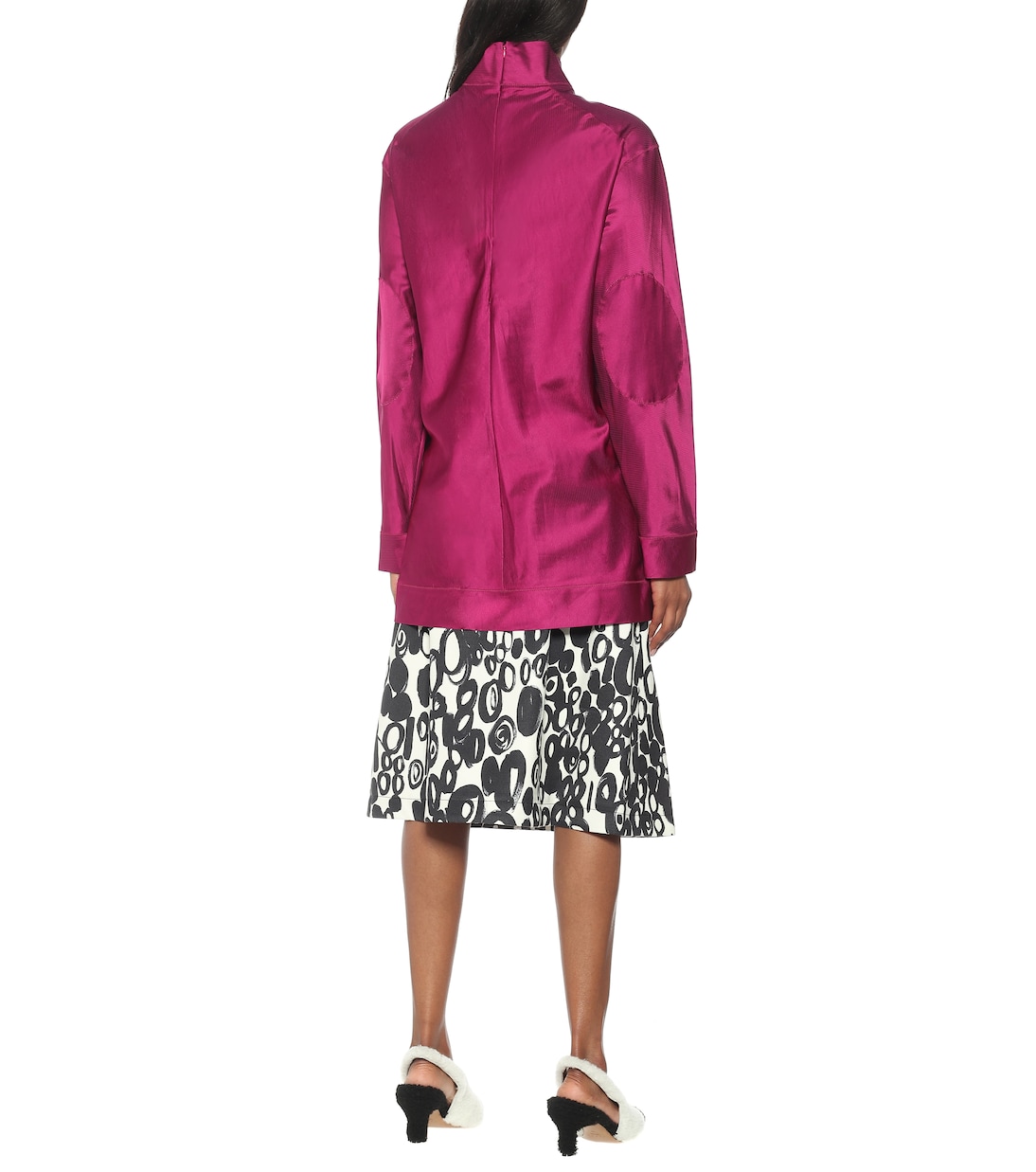 Minikleid aus Satin | Marni