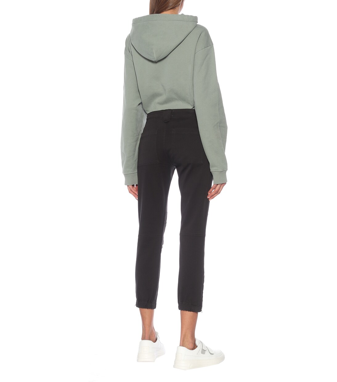 Mid-Rise Slim Jeans Moto | Frame