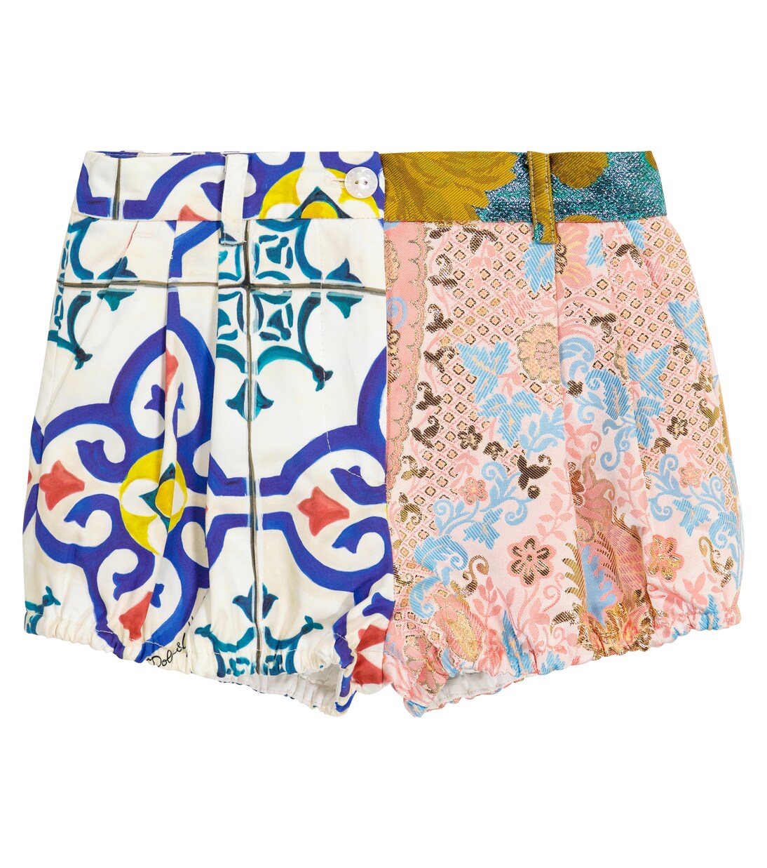 Floral jacquard shorts | Dolce&Gabbana Kids