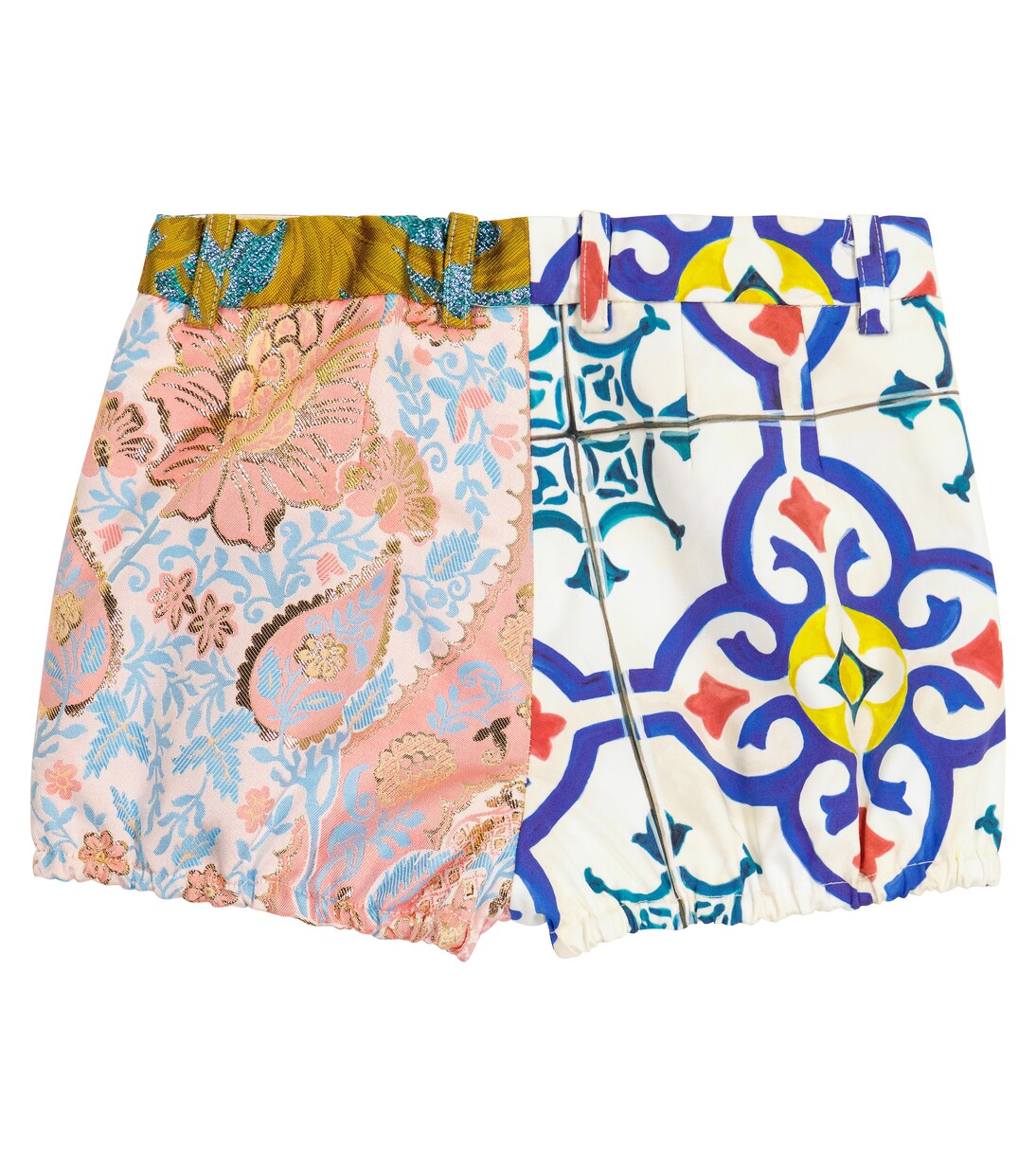 Floral jacquard shorts | Dolce&Gabbana Kids