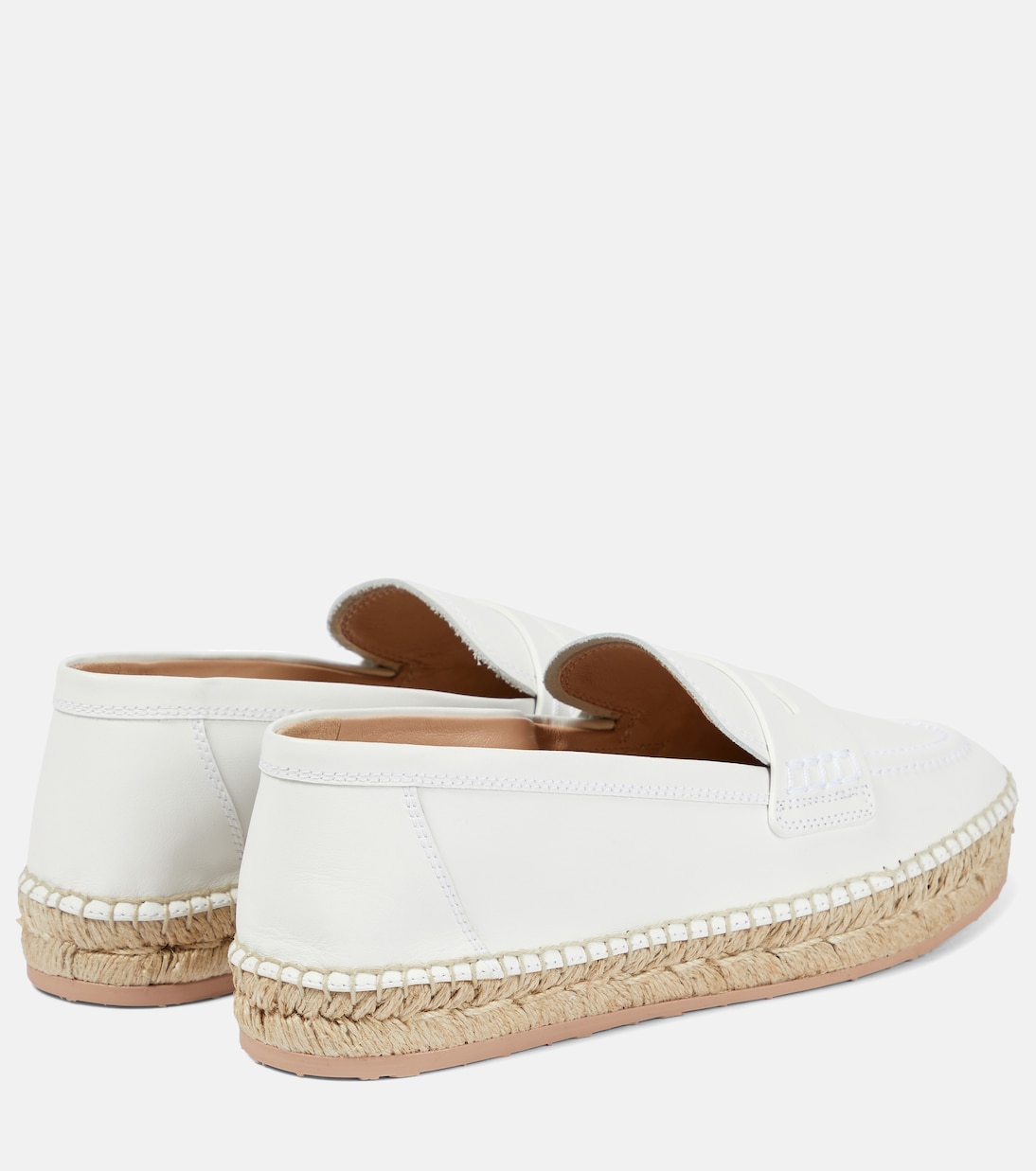Lido leather espadrille loafers | Gianvito Rossi