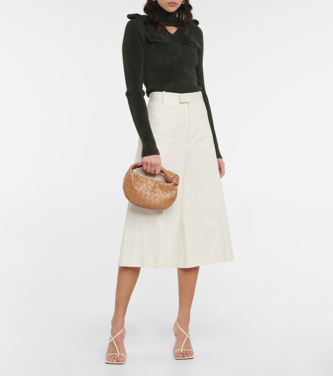 Sac Jodie Mini en cuir | Bottega Veneta