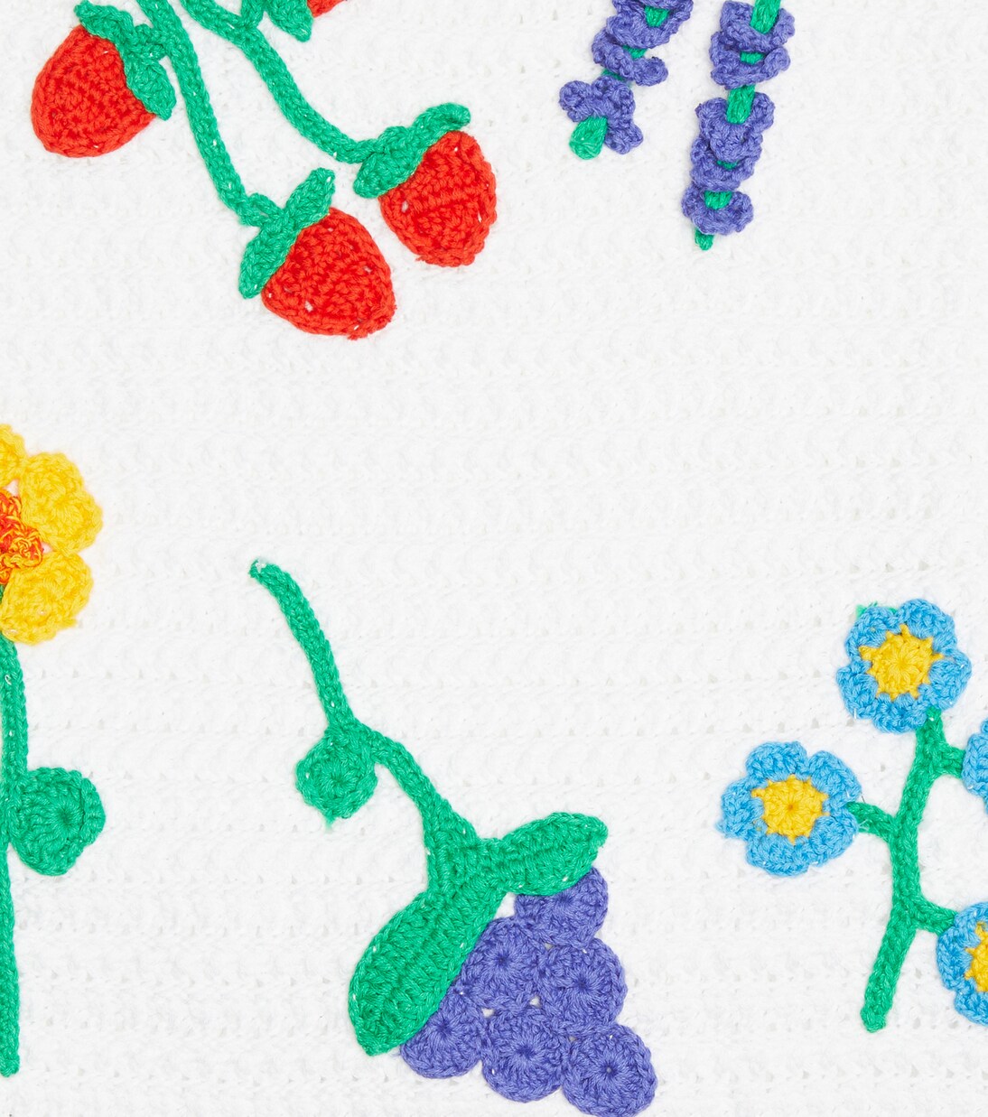 Crochet cotton top | Stella McCartney Kids