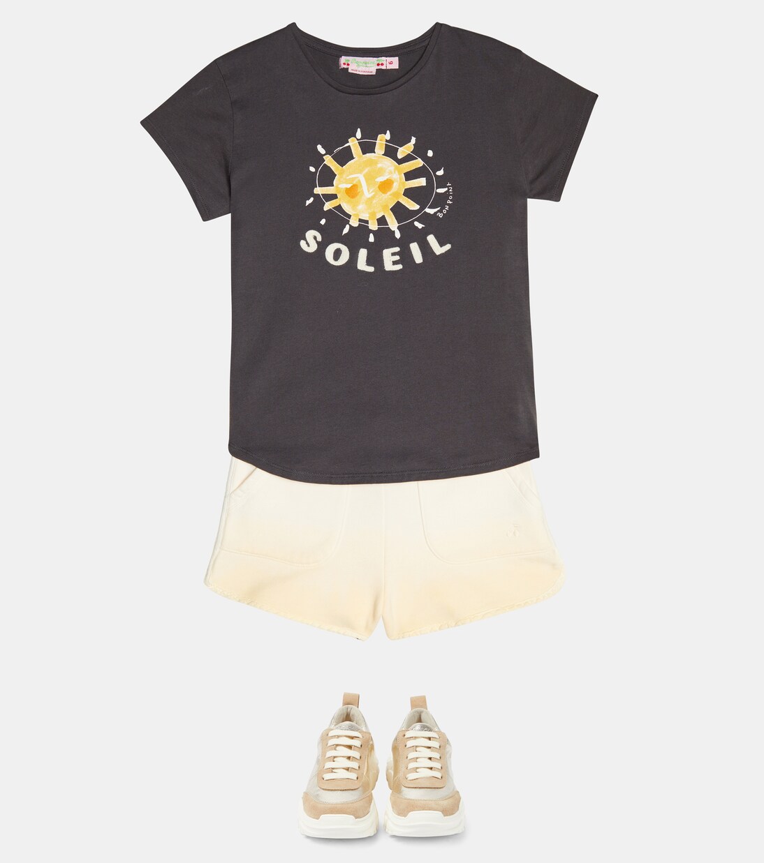 Arial cotton shorts | Bonpoint