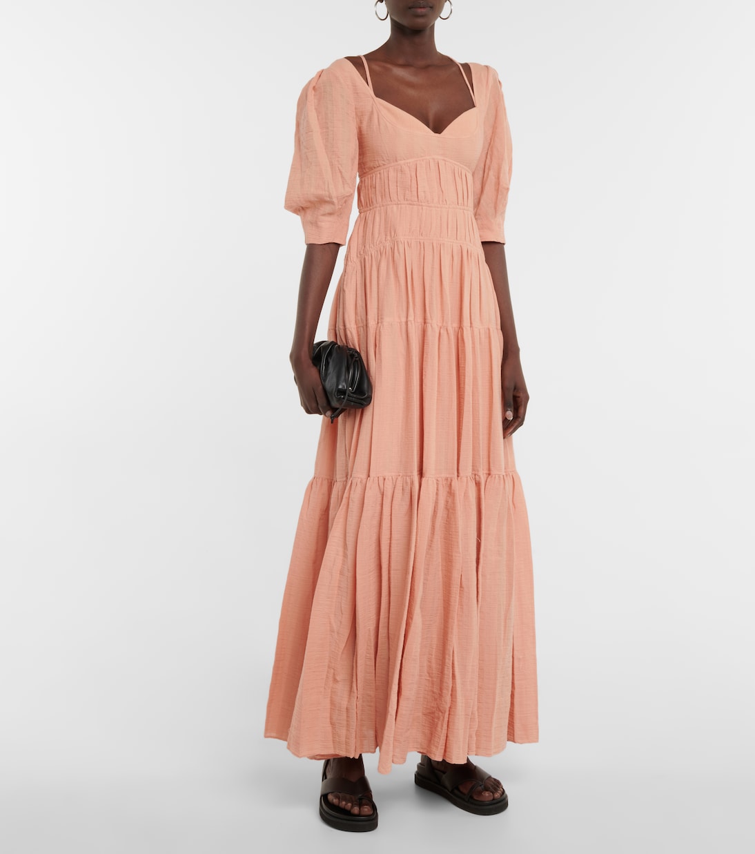 Maxikleid Wilder aus Baumwoll-Gaze | Simkhai