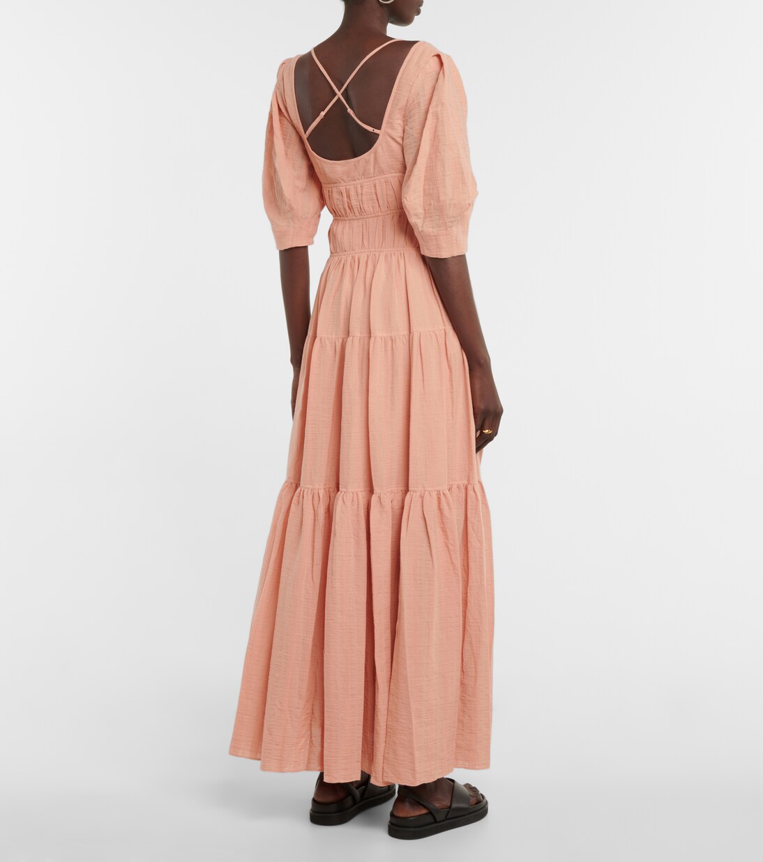 Maxikleid Wilder aus Baumwoll-Gaze | Simkhai