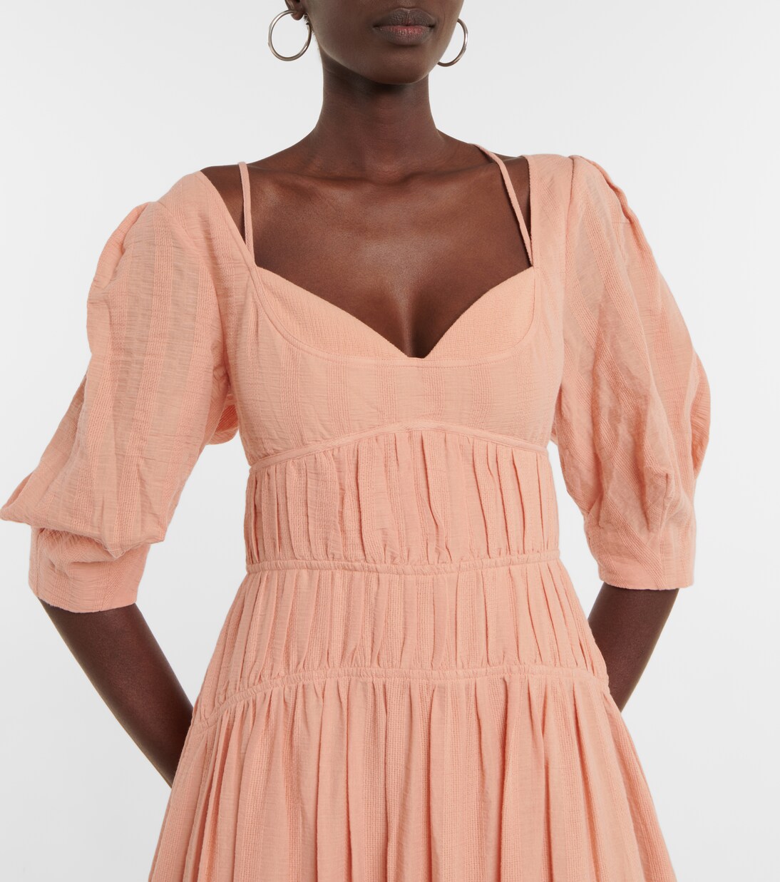 Maxikleid Wilder aus Baumwoll-Gaze | Simkhai