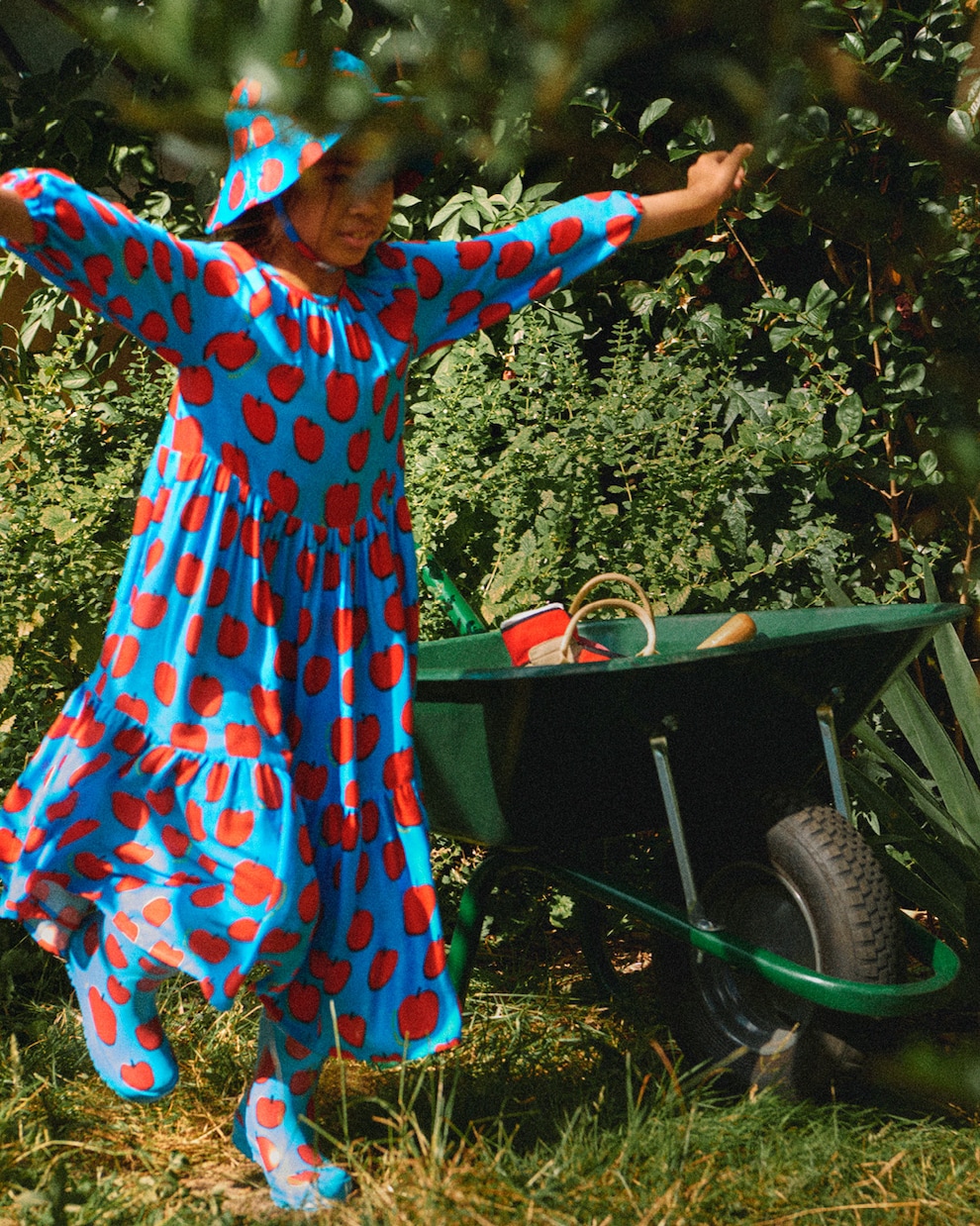 Bedruckter Hut aus Baumwolle | Stella McCartney Kids