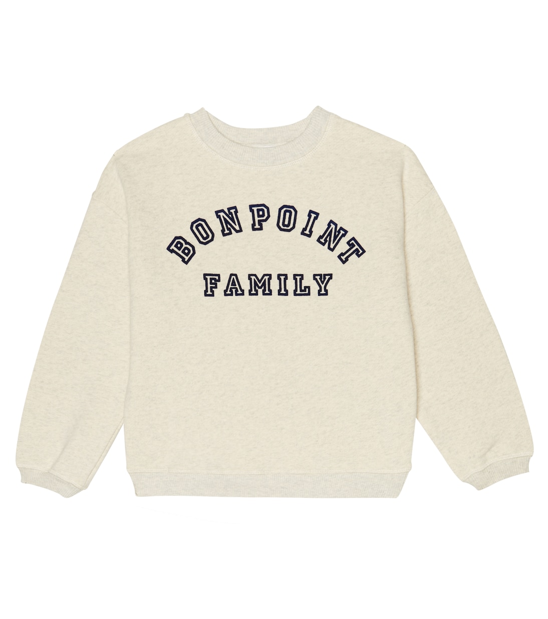Logo cotton-blend sweatshirt | Bonpoint