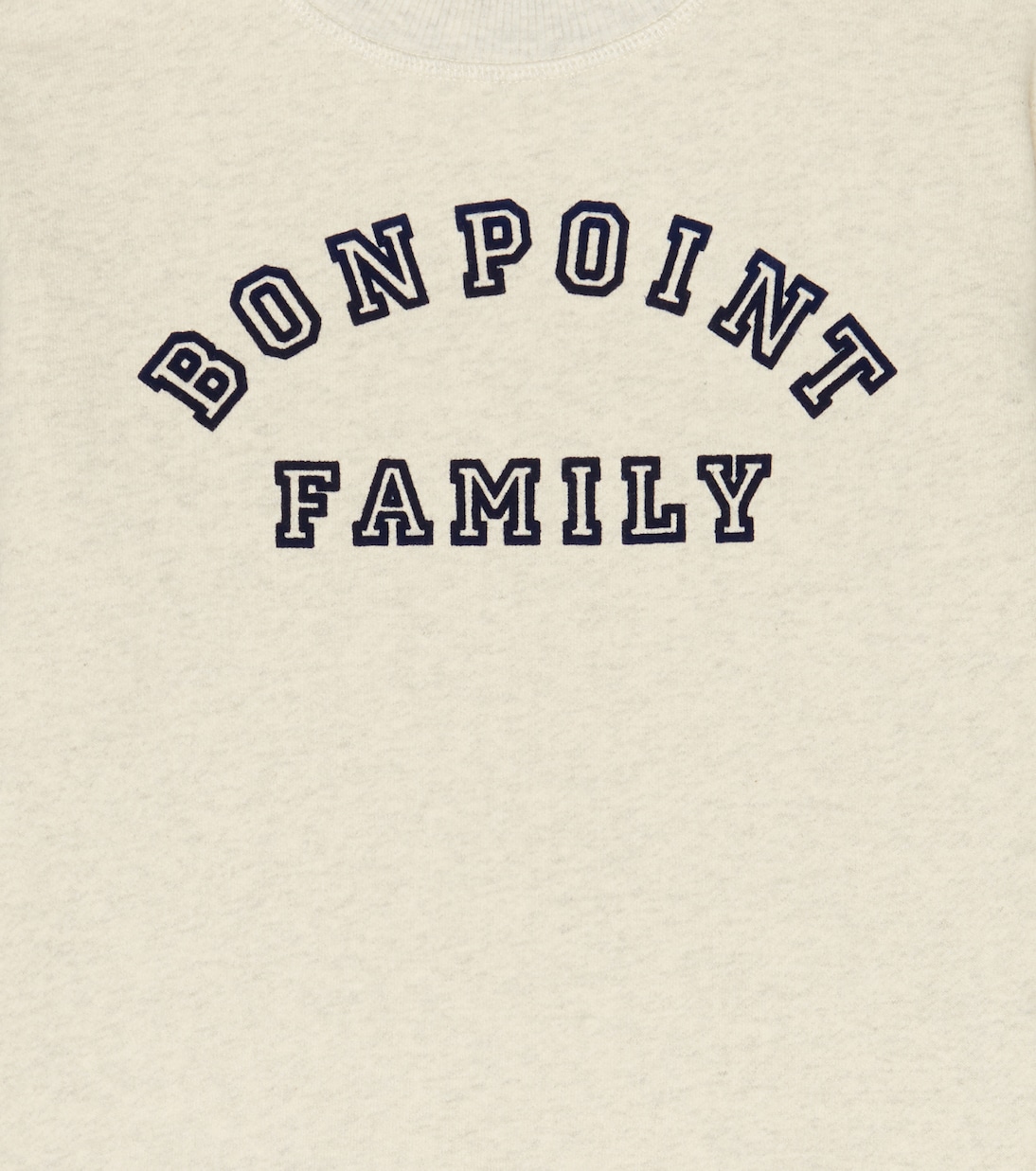 Logo cotton-blend sweatshirt | Bonpoint