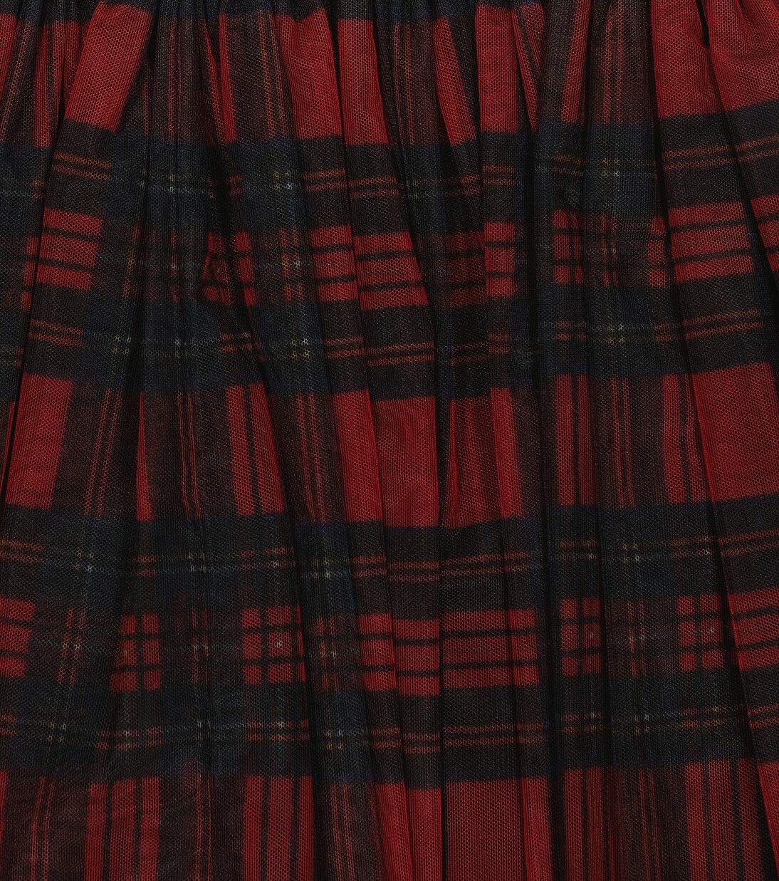 Jupe en tulle à carreaux | Dolce&Gabbana Kids