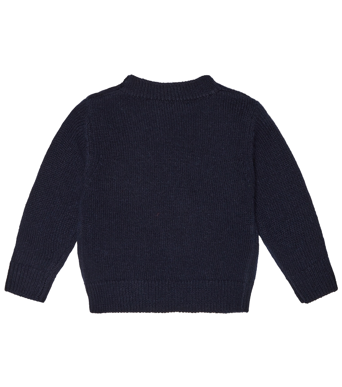 Baby intarsia virgin wool sweater | Il Gufo