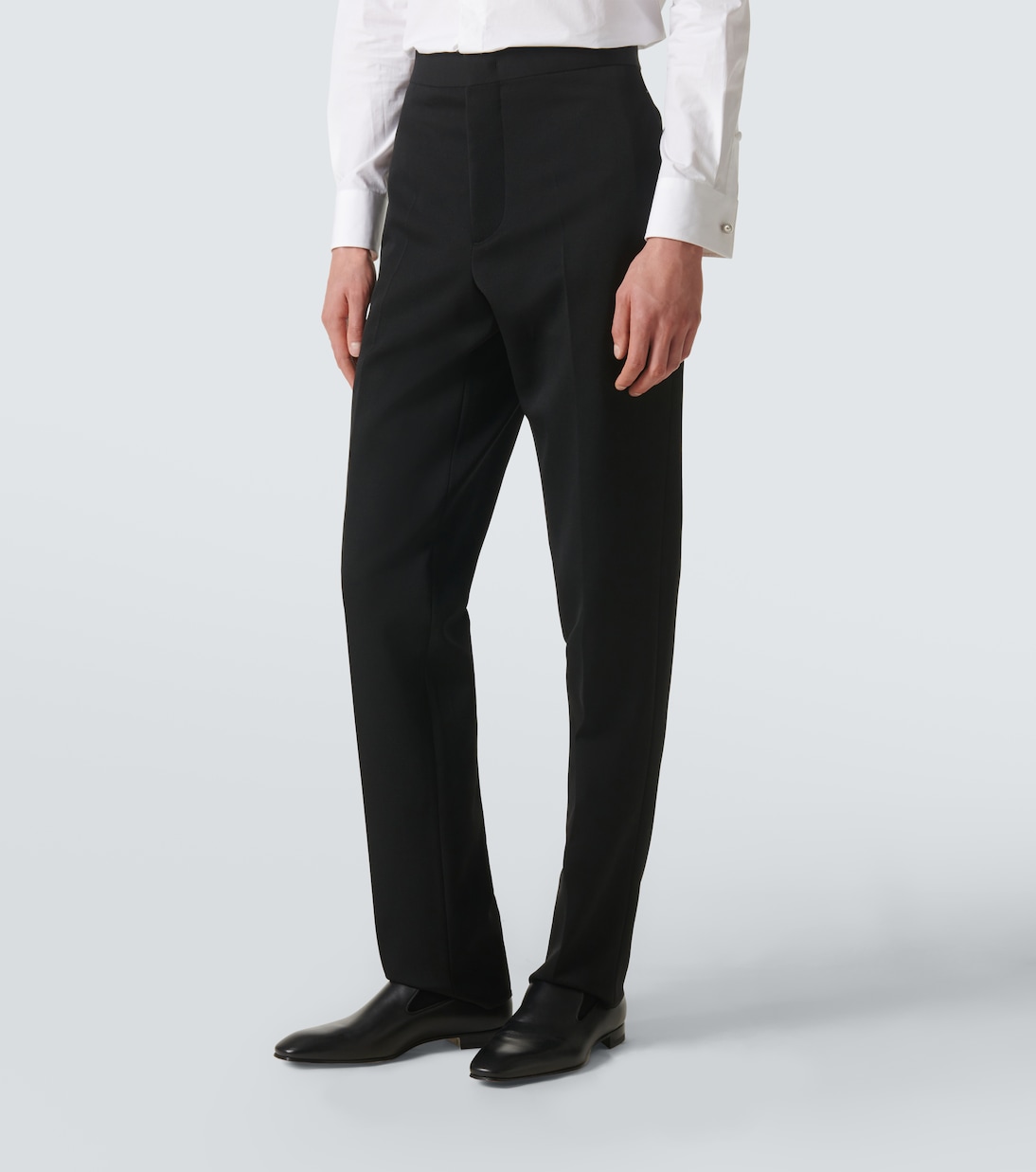 Satin-trimmed wool blazer | Jil Sander