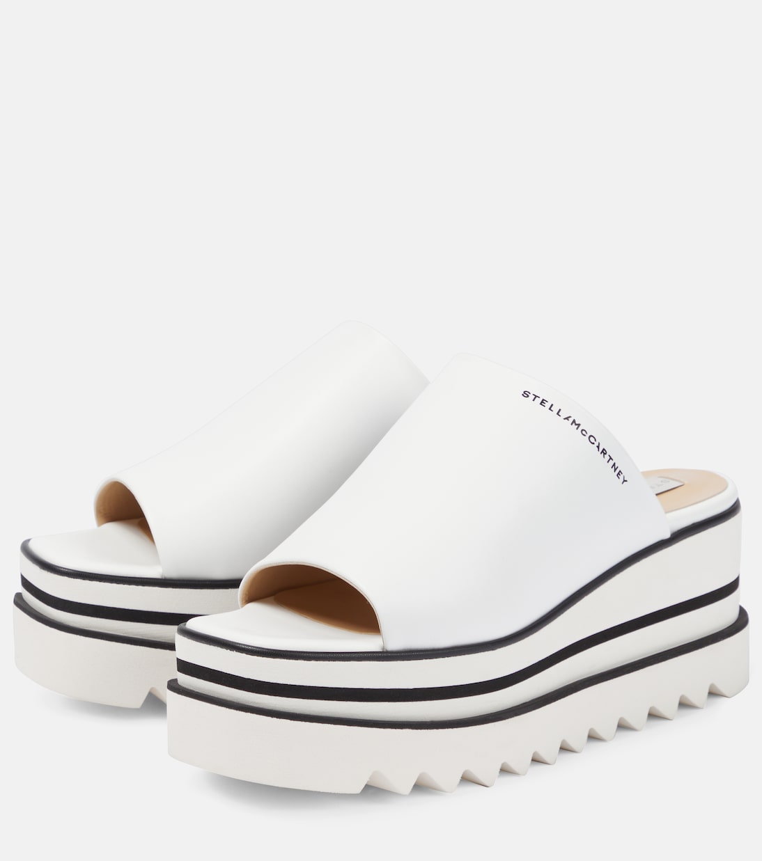 Plateau-Pantoletten Sneak-Elyse | Stella McCartney