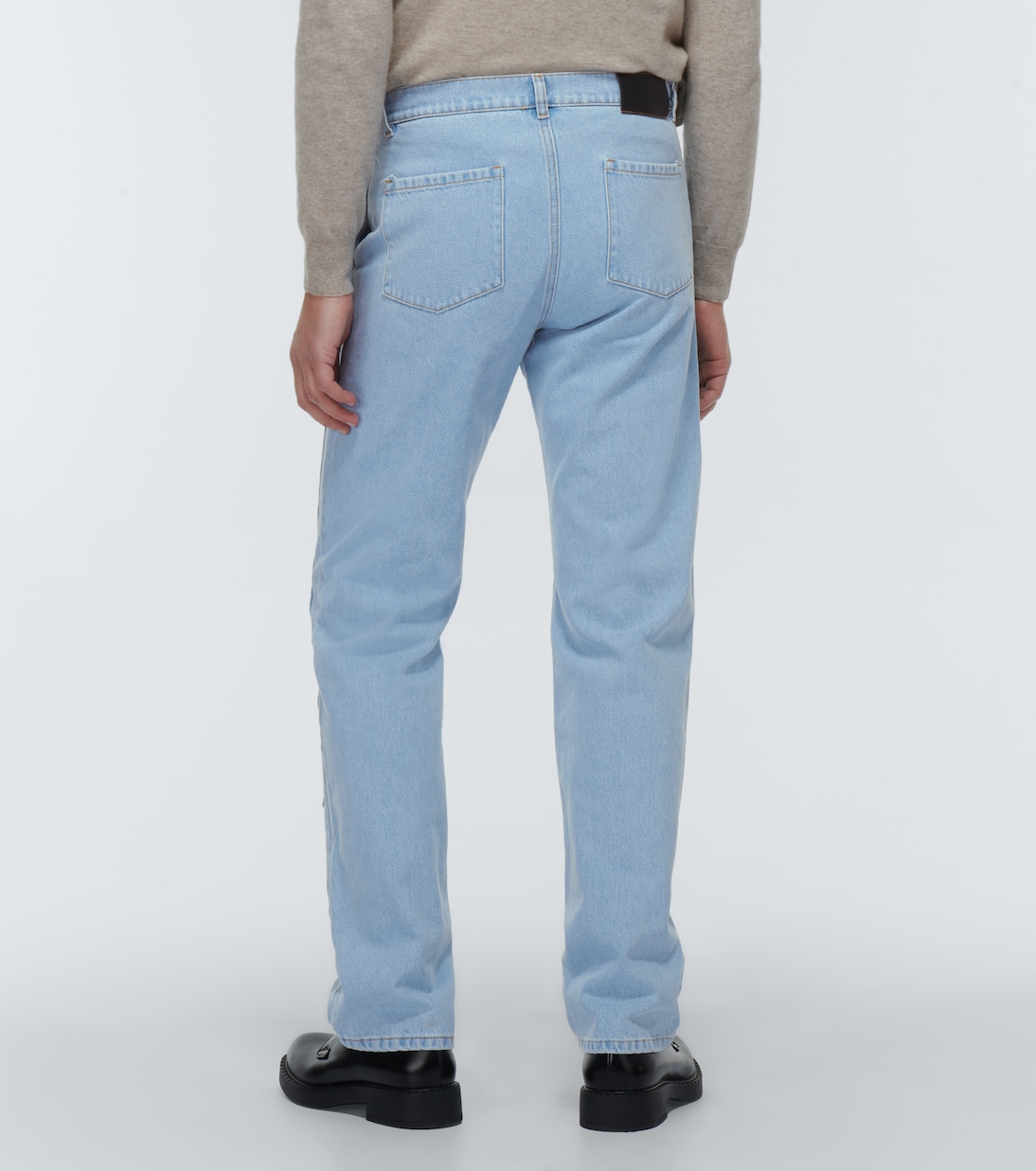 Patchwork straight jeans | Winnie New York