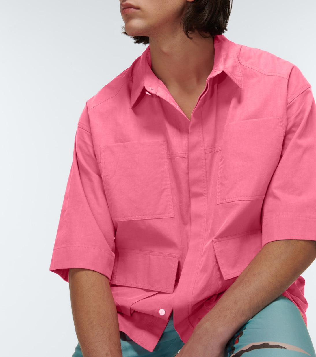 Chemise oversize en coton | Due Diligence