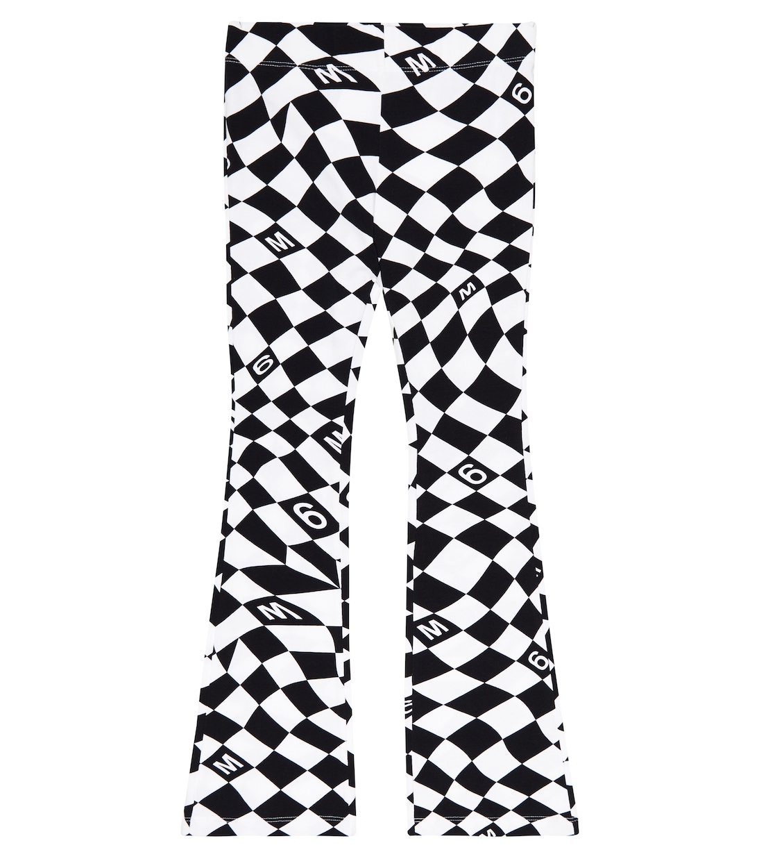 Legging imprimé en coton mélangé | MM6 Maison Margiela Kids