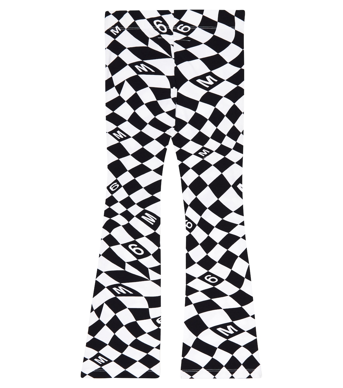 Legging imprimé en coton mélangé | MM6 Maison Margiela Kids