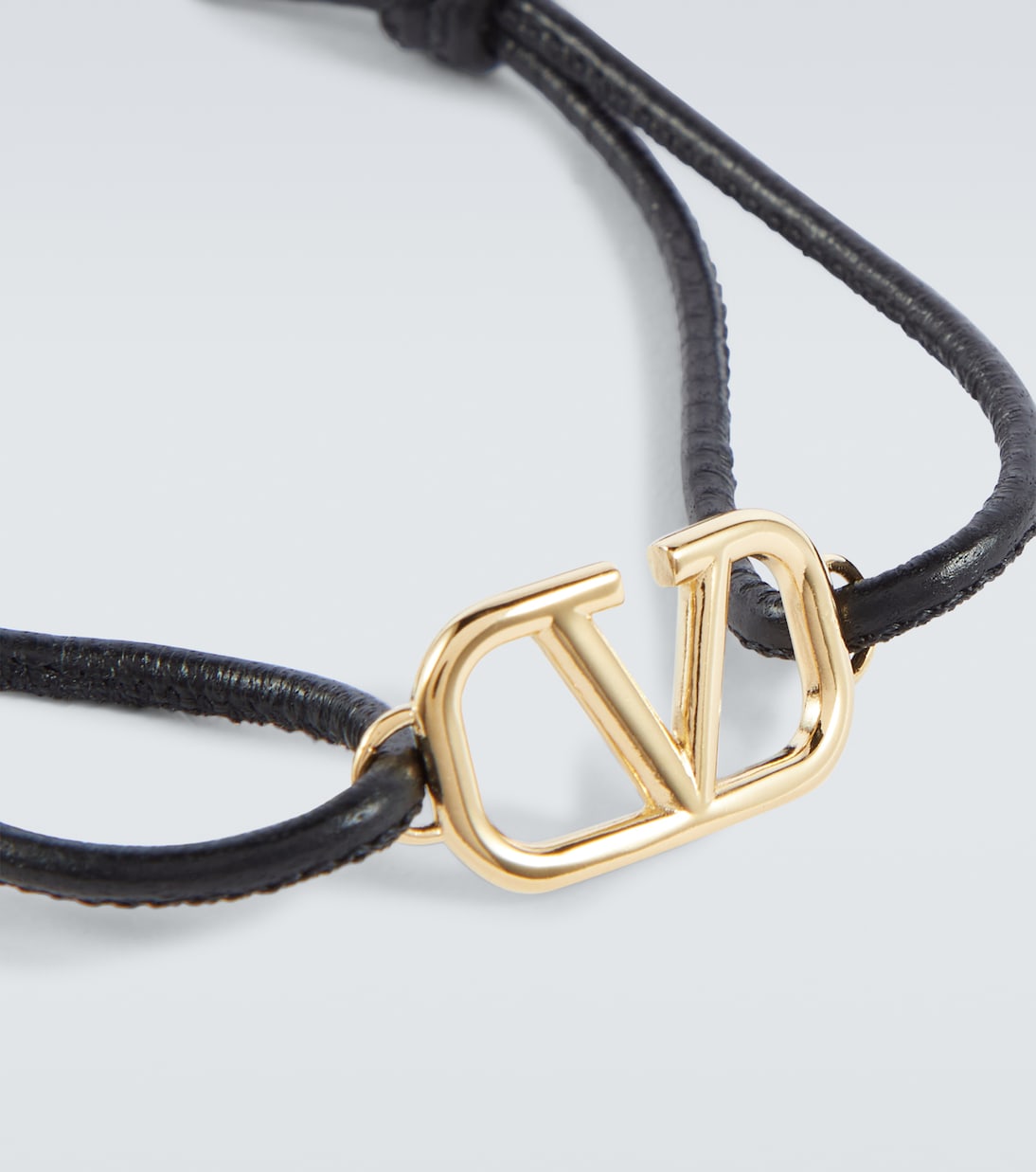 VLogo leather bracelet | Valentino Garavani